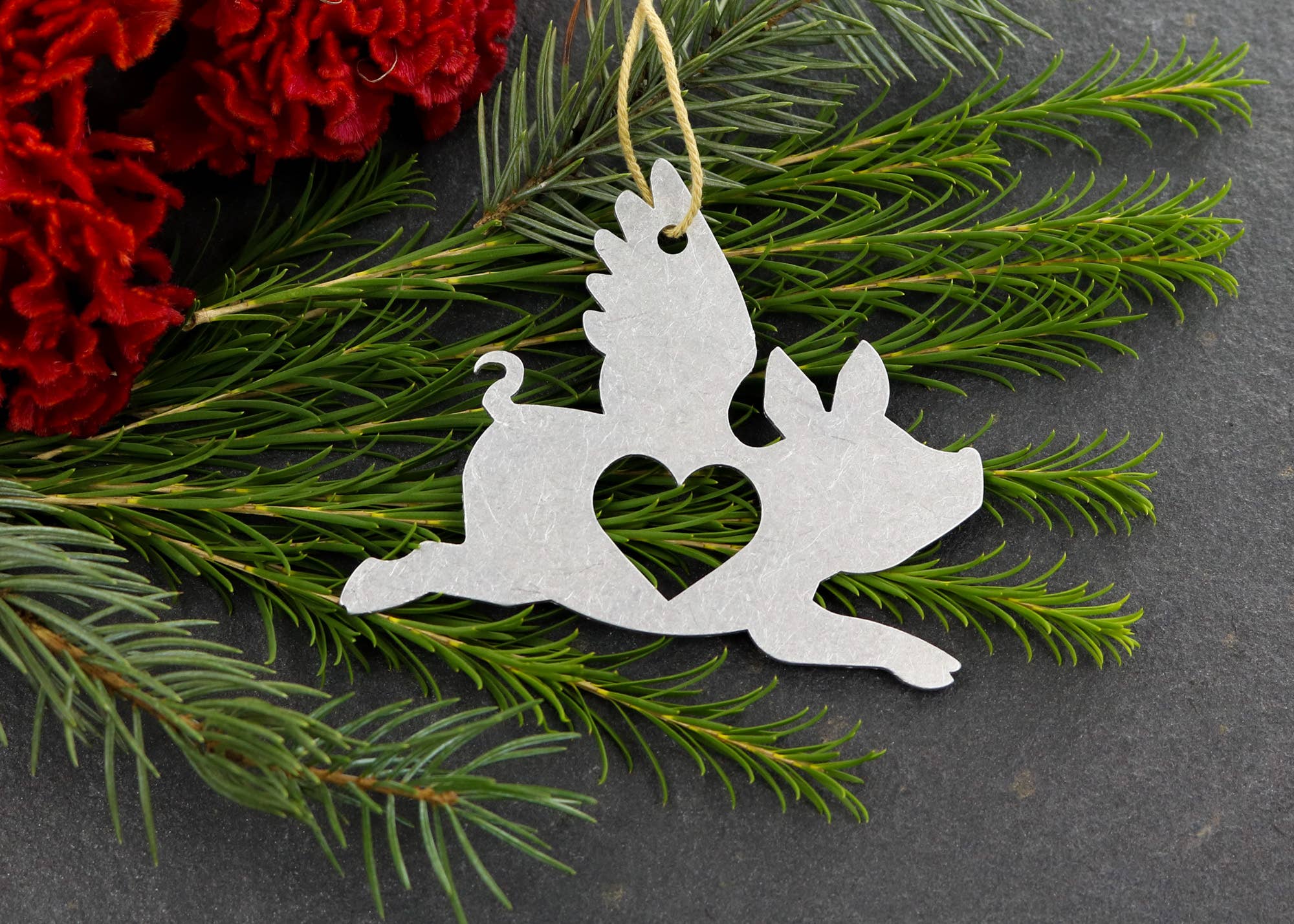 Flying Pig Metal Ornament *、mySite、g9winljtr
