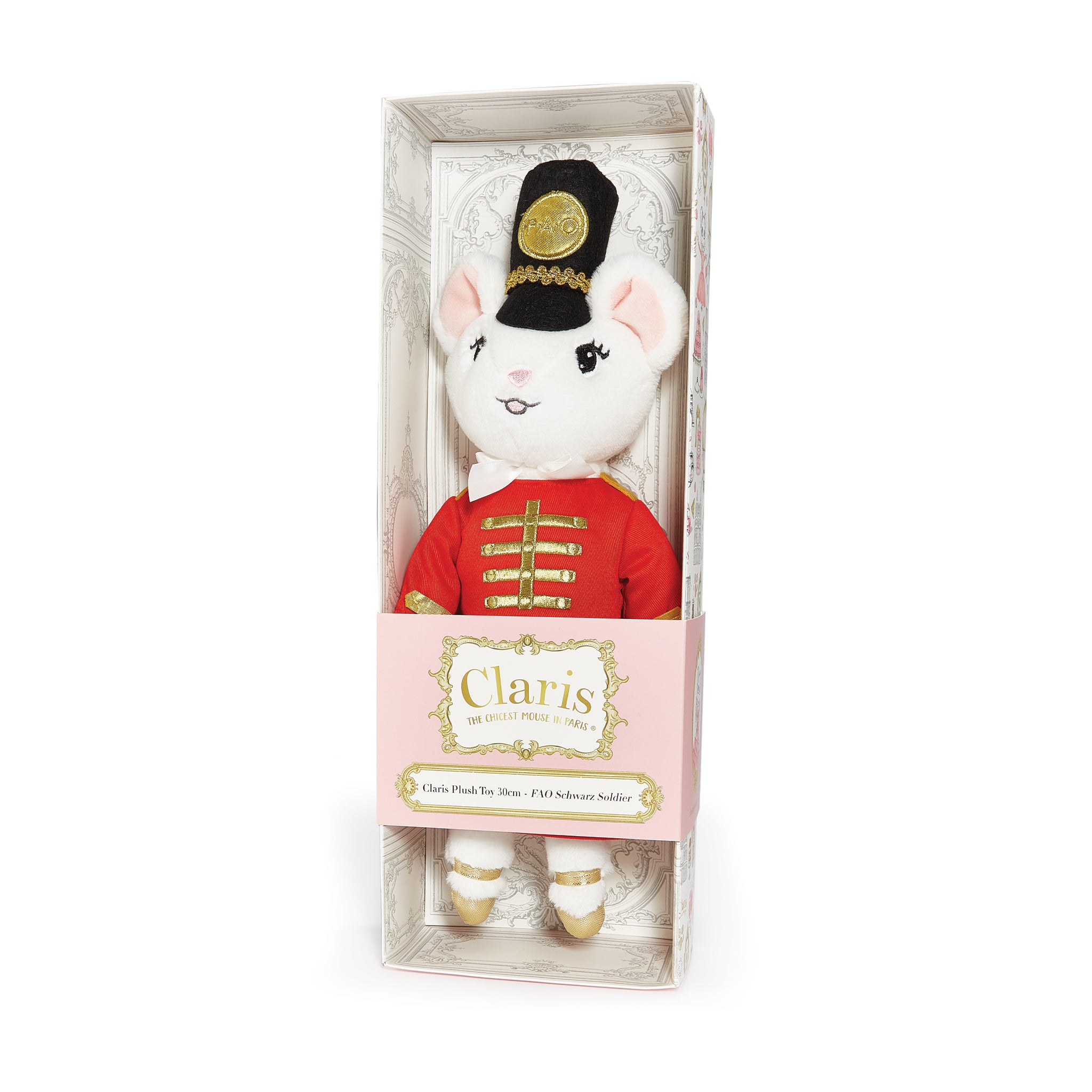 Claris The Mouse - FAO Schwarz Toy Soldier Plush Doll、mySite、g9winljtr