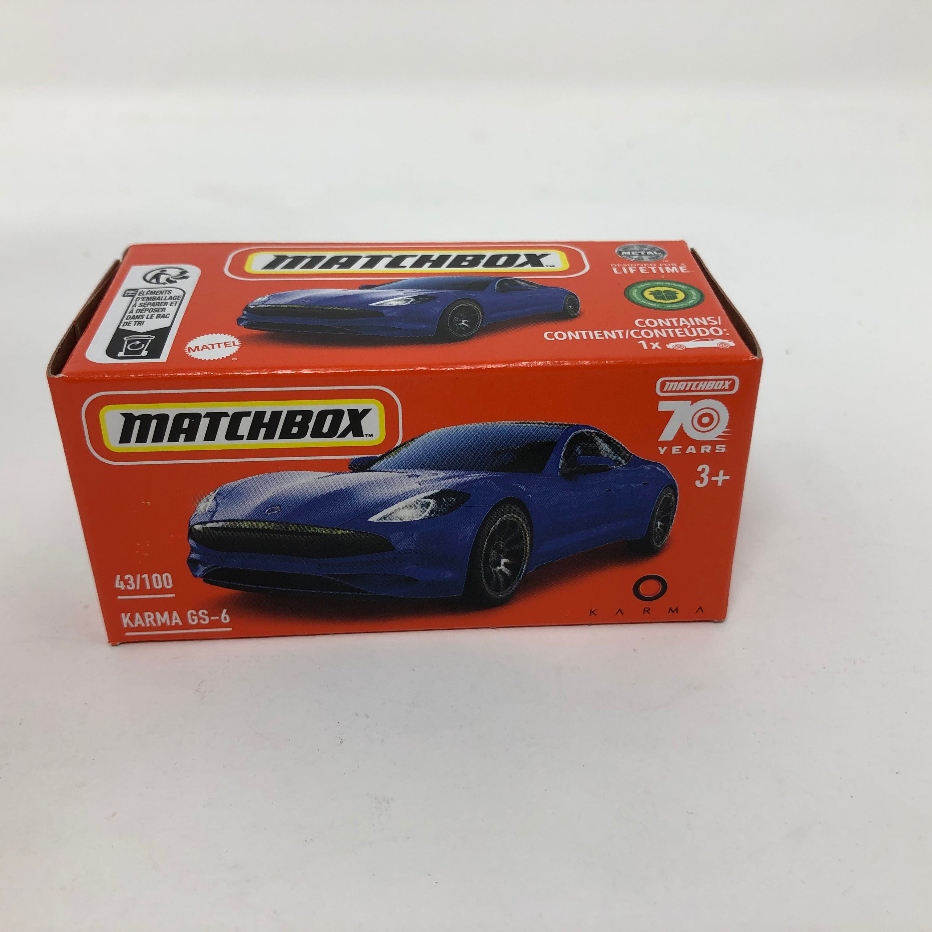 Karma GS-6 #43 * 2023 Matchbox Power Grabs Series Case J、mySite、hgirdovlk