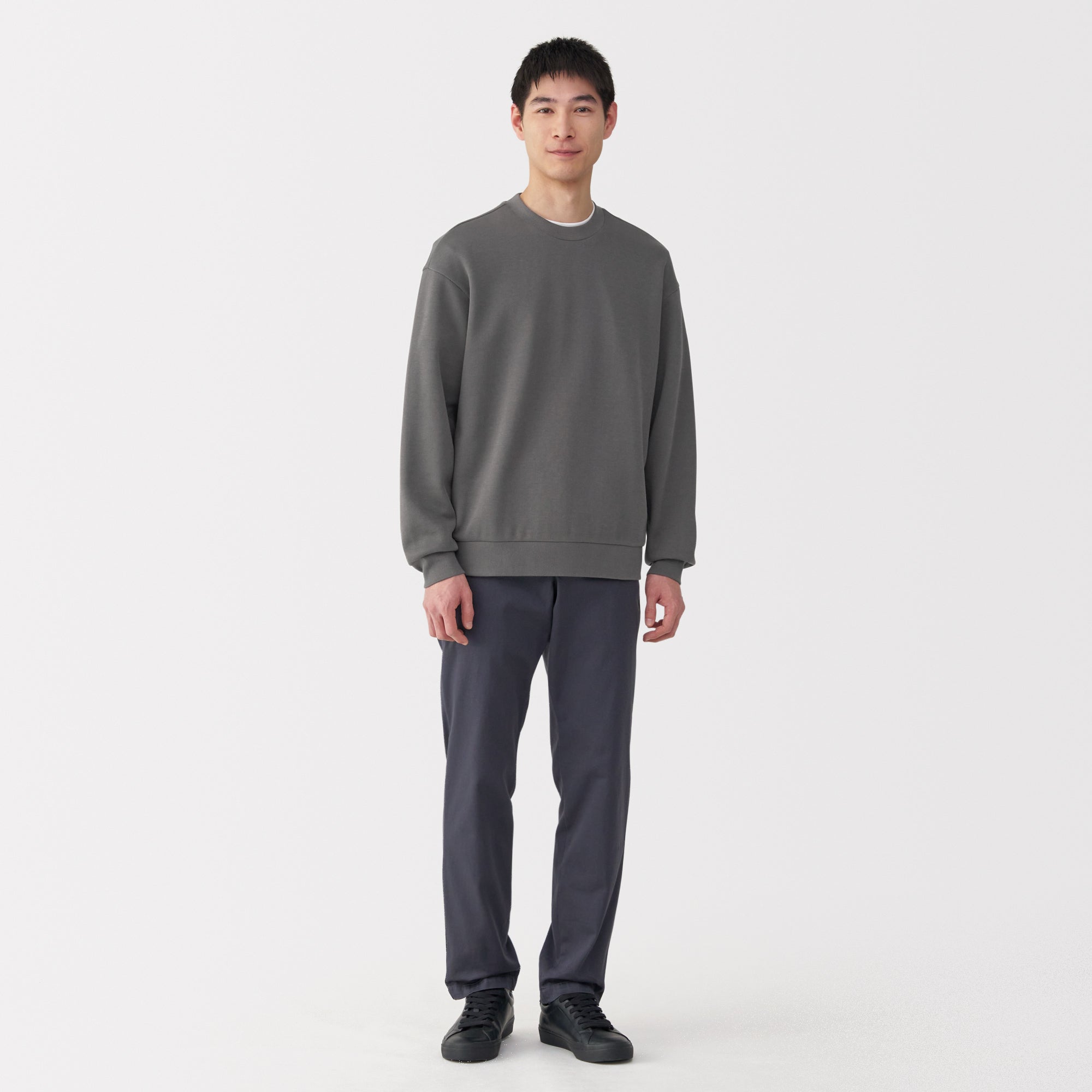  Men's Double Knitted Crew Neck Pullover、mySite、sugarbowlscore