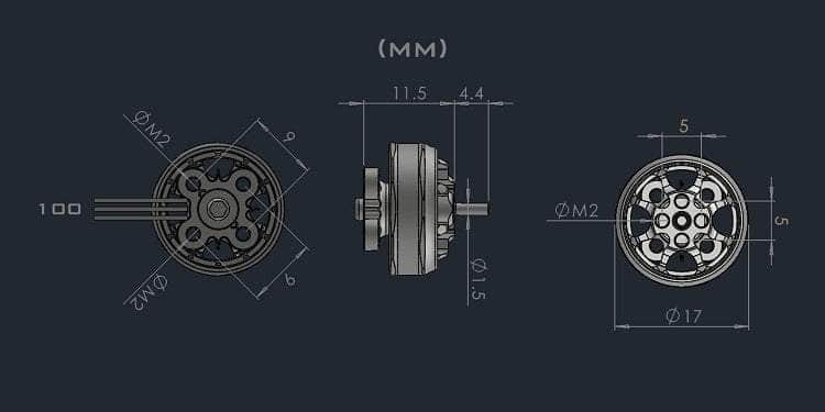 AMAXinno Competition 1304 6000Kv Motor
