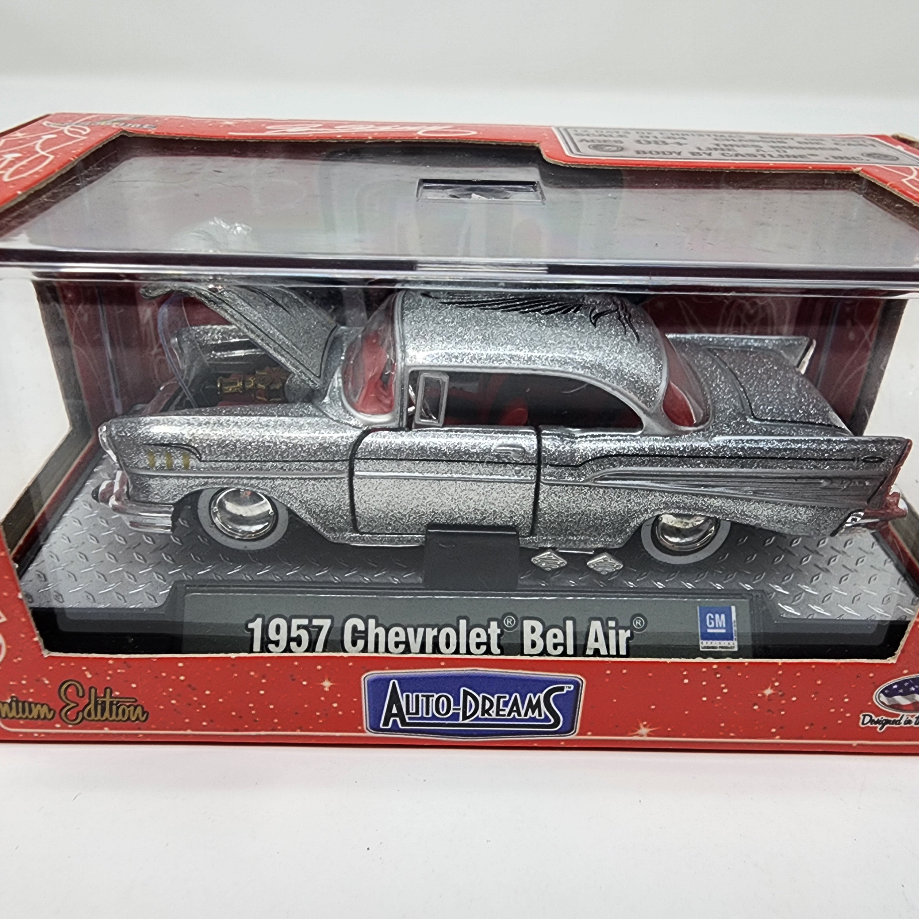 1957 Chevrolet Bel Air * Silver * M2 Machines Auto-Dreams、mySite、hgirdovlk