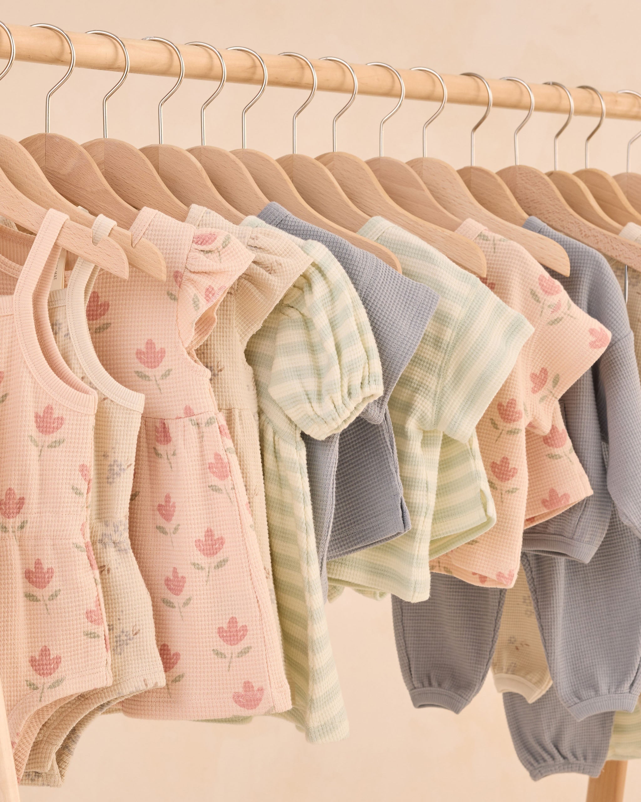  Waffle Tee + Short Set || Tulips、mySite、layawaytickets