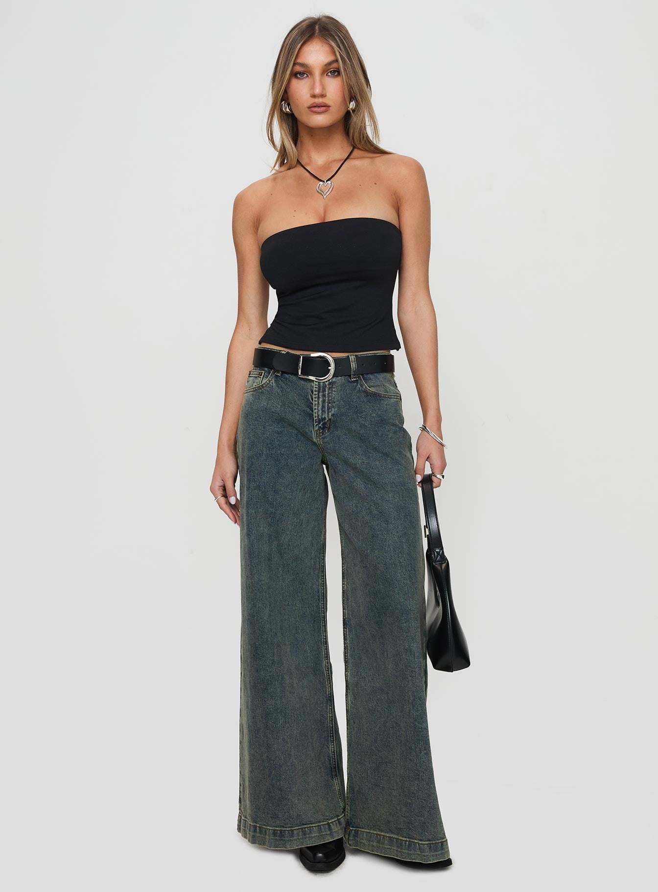 Aurorah Strapless Top Black、mySite、solidvoid