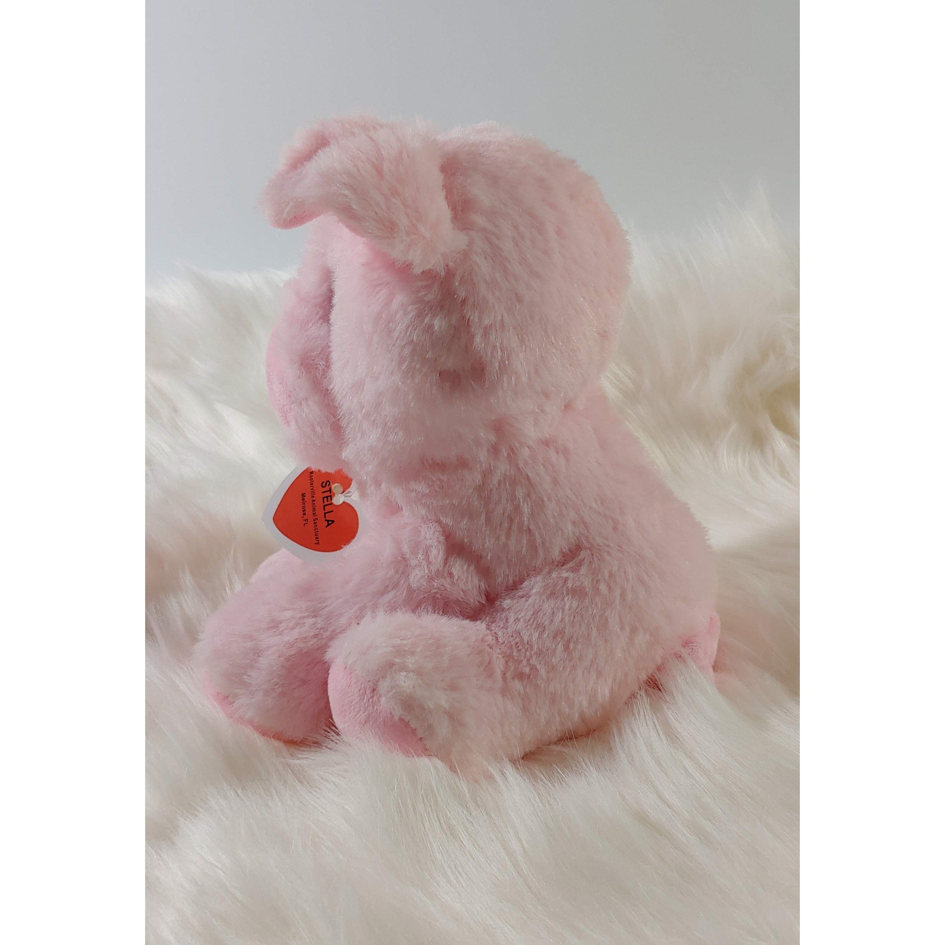 Plush Pig STELLA Rooterville Animal Sanctuary's Inspiration、mySite、g9winljtr