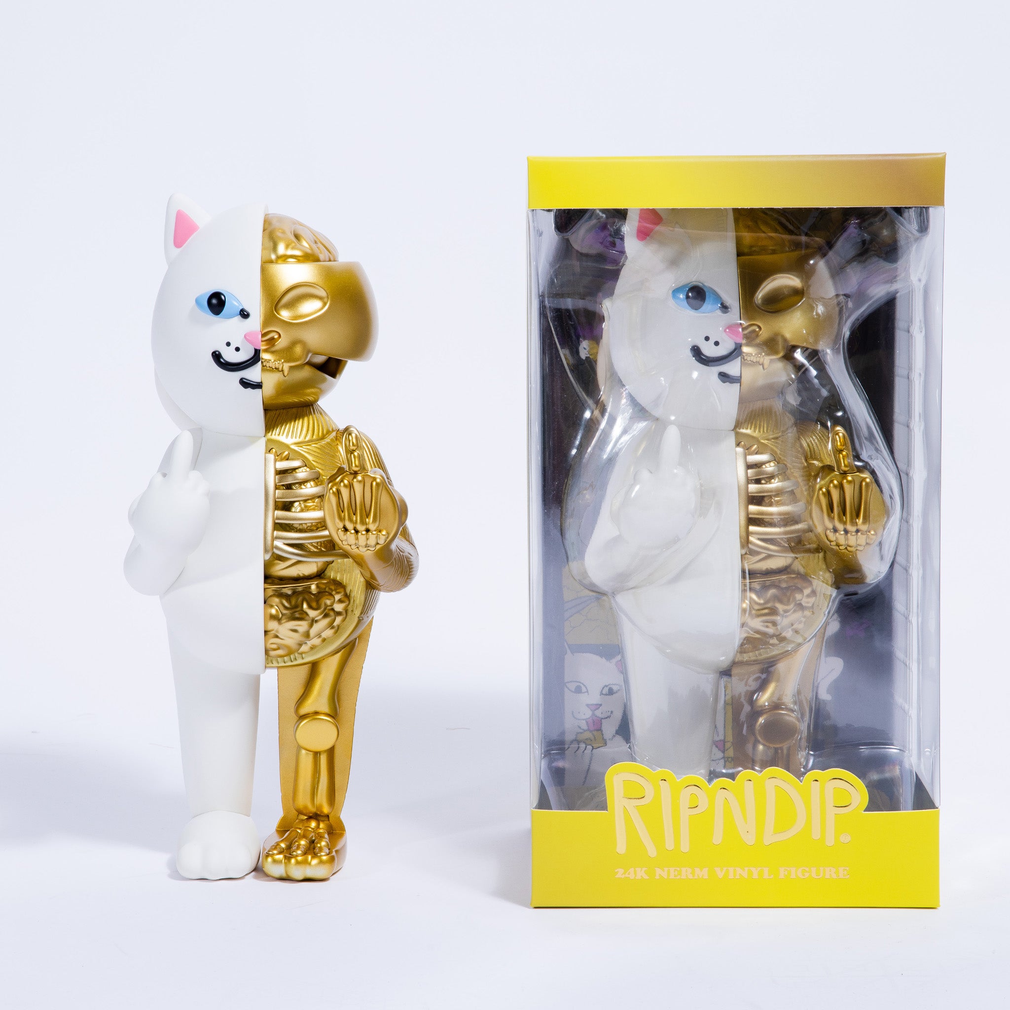  24k Gold Nermal Anatomy Vinyl Figure、mySite、merchandisen