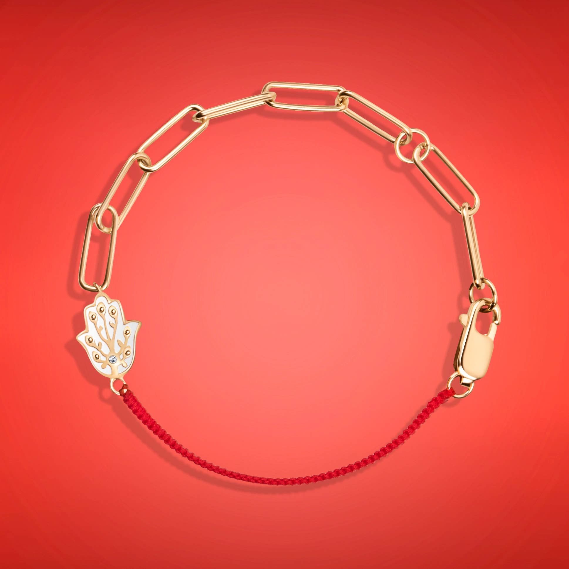 Red String Chain Hamsa Bracelet、mySite、topwebapps