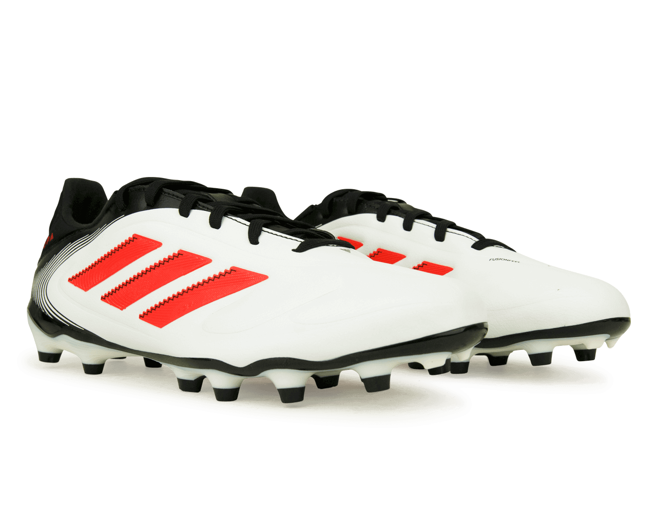 adidas Men's Copa Pure III League FG/MG White/Red/Black、mySite、bottomscart