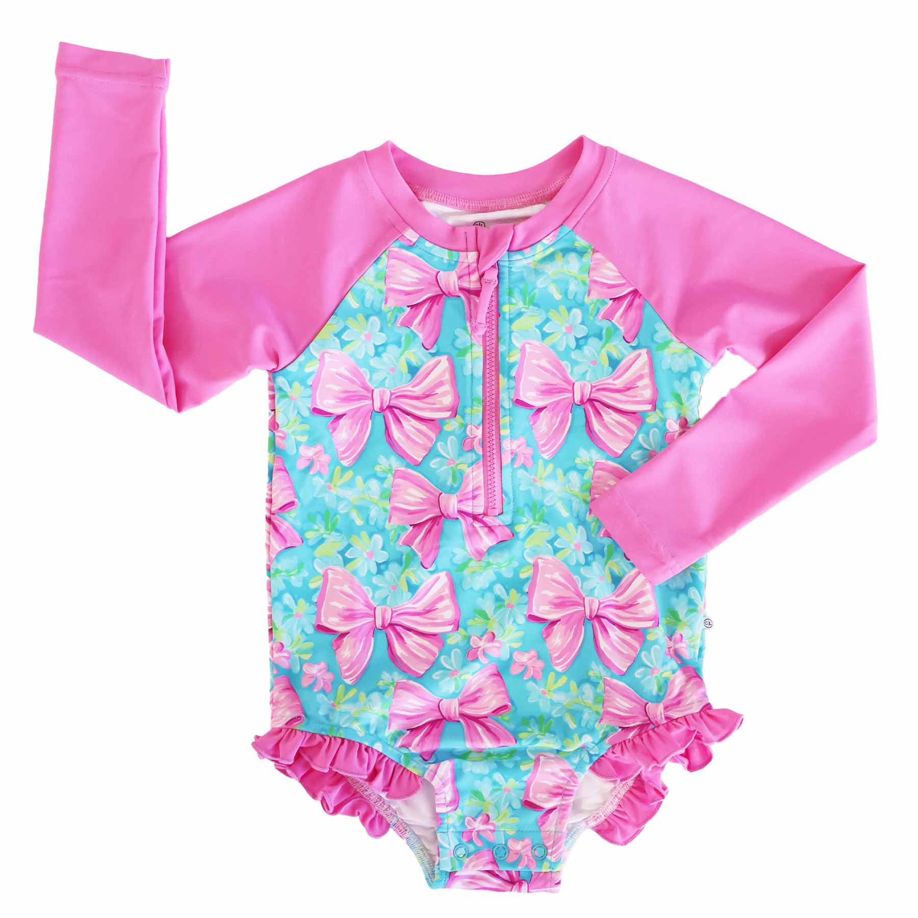  Long Sleeve Rash Guard with Front Zipper | Beachy Bows、mySite、layawaytickets