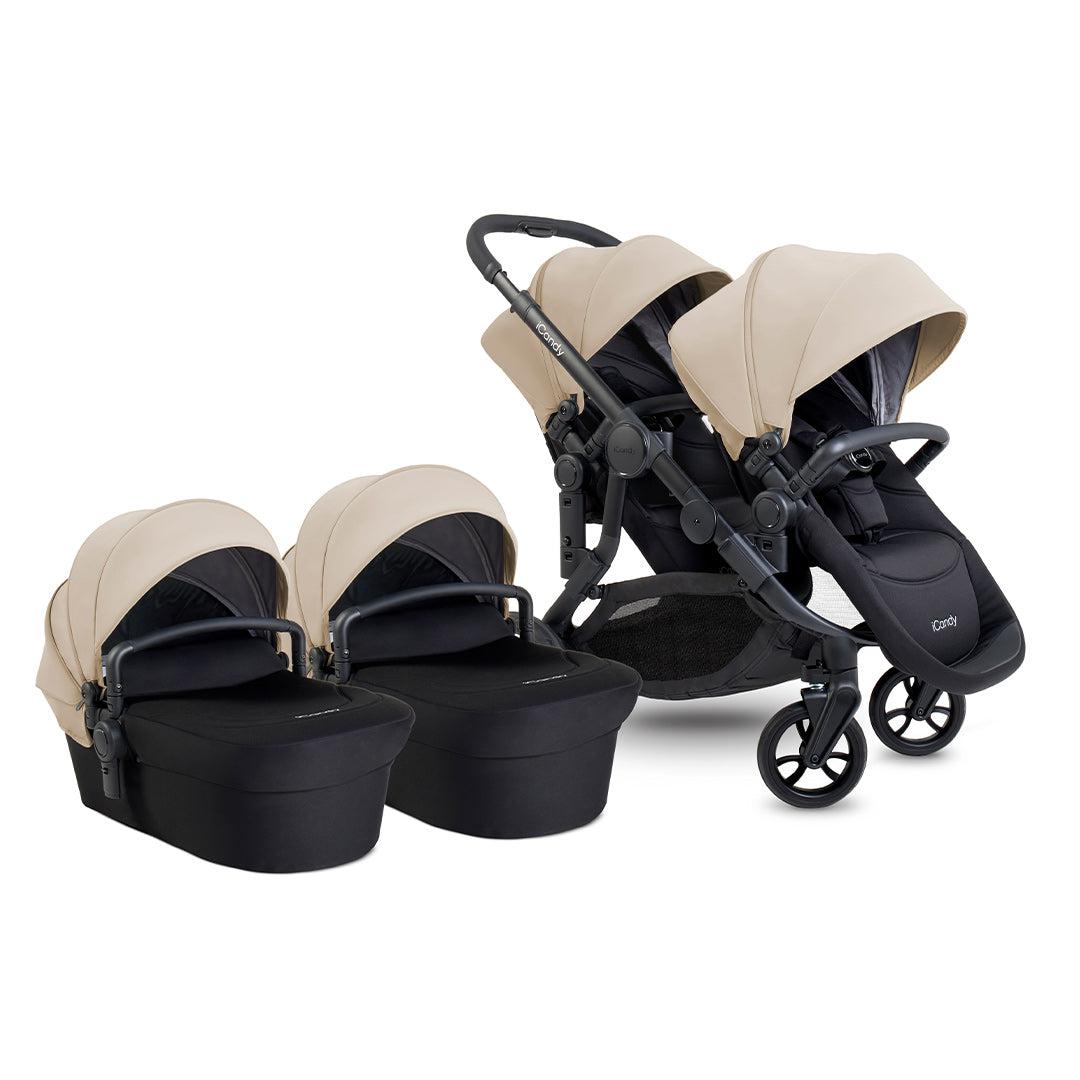  iCandy Orange 4 Twin Pushchair Bundle、mySite、merchandisen