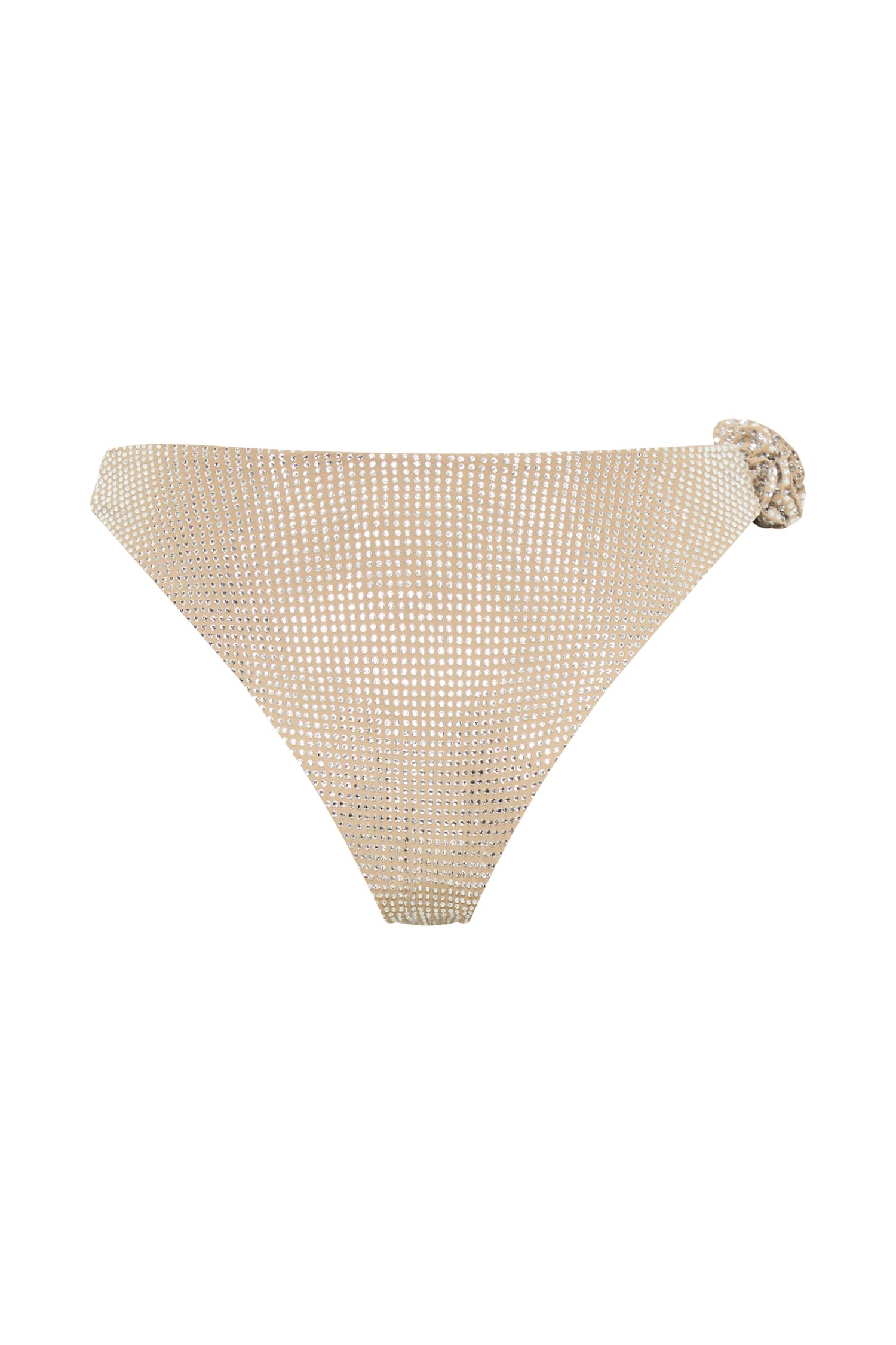 Valencia Rose Diamante Bikini Bottom - Nude、mySite、solidvoid