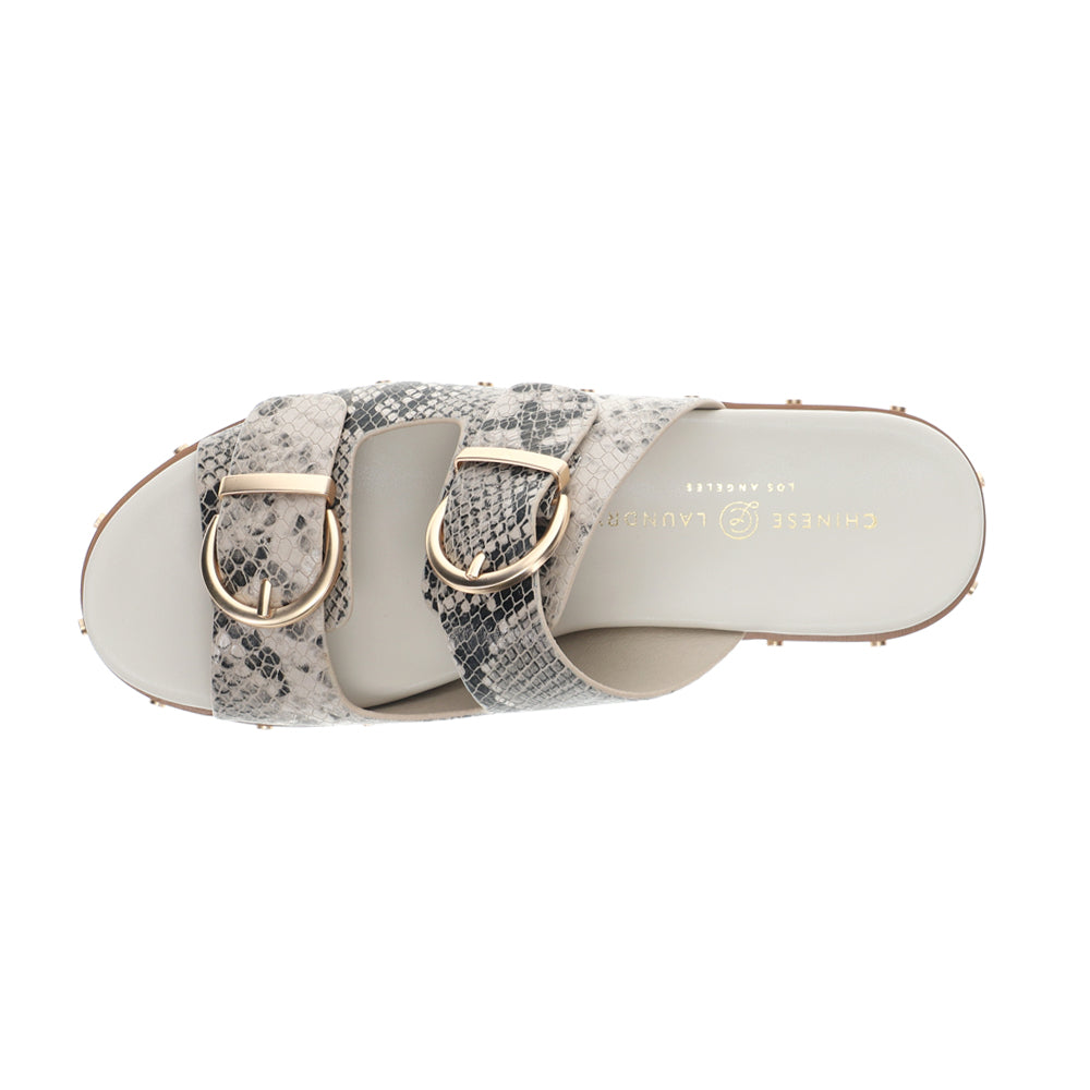 Surfs Up Snake Print Platform Slide Sandals、mySite、gtrtttuynbv