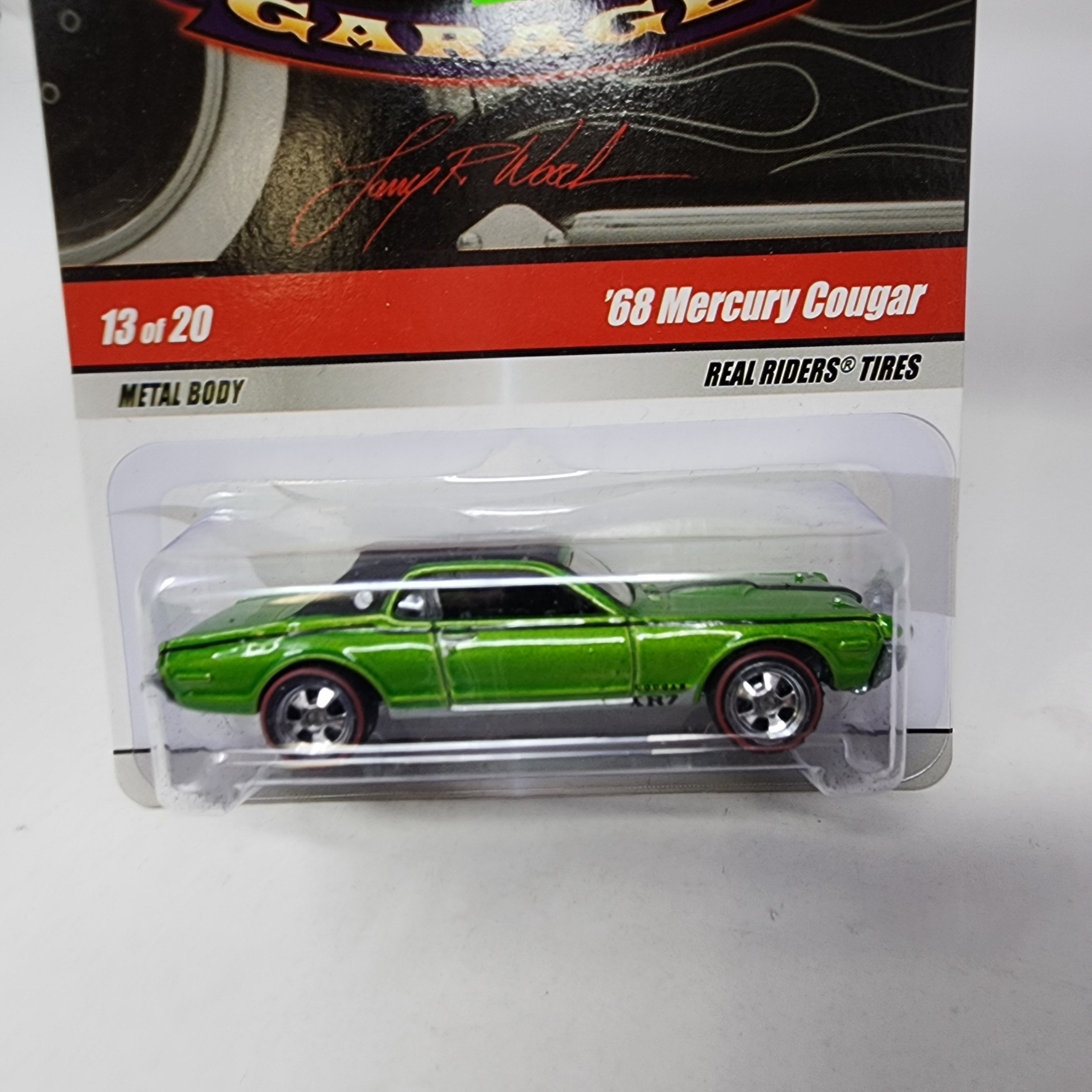 '68 Mercury Cougar * Green * Hot Wheels Garage Larry's、mySite、hgirdovlk
