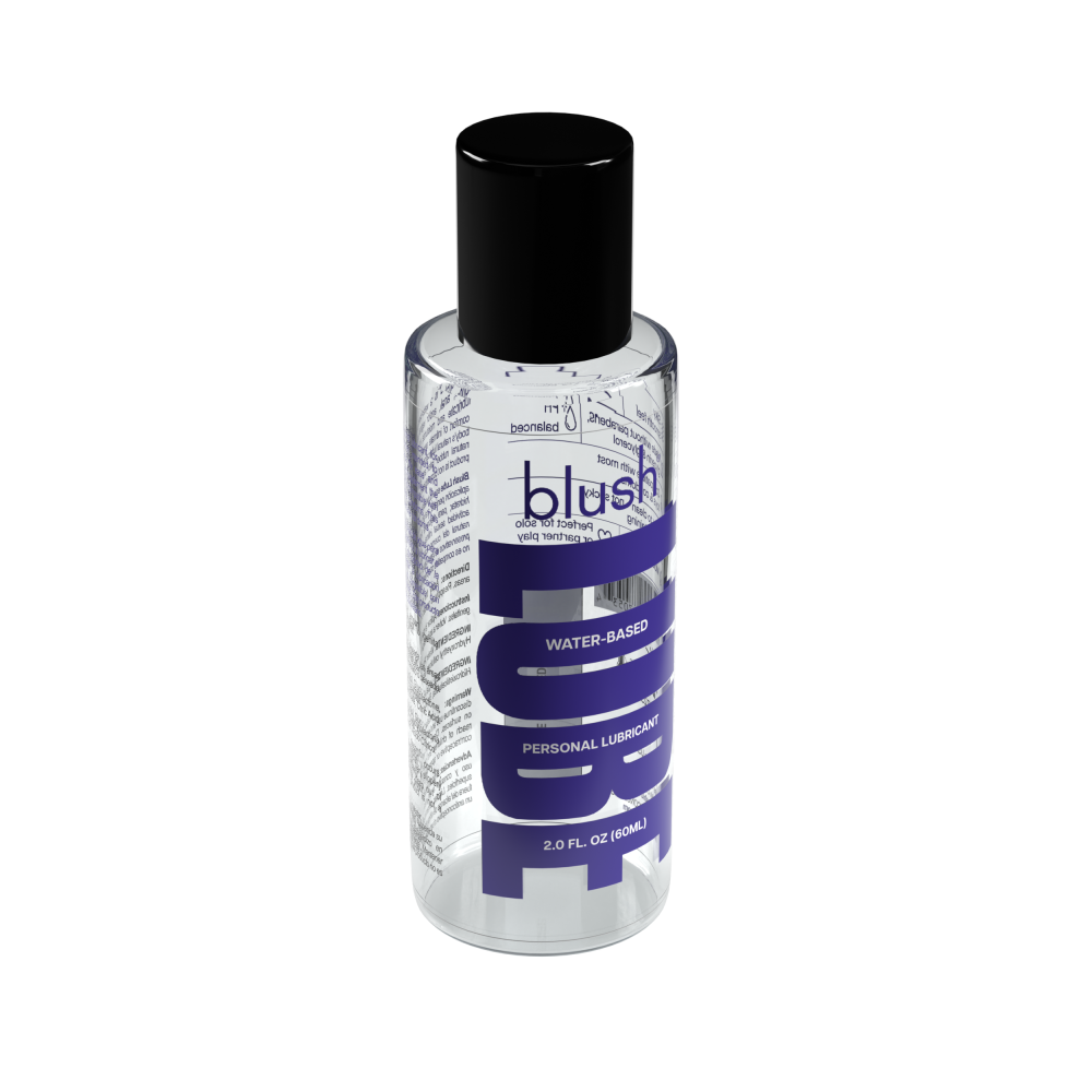 Blush Lube | Water-Based Personal Lubricant 100% Body-Safe, Sensitive Formula with Natural Ingredients (2.0 Fl. Oz)、mySite、bottomscart