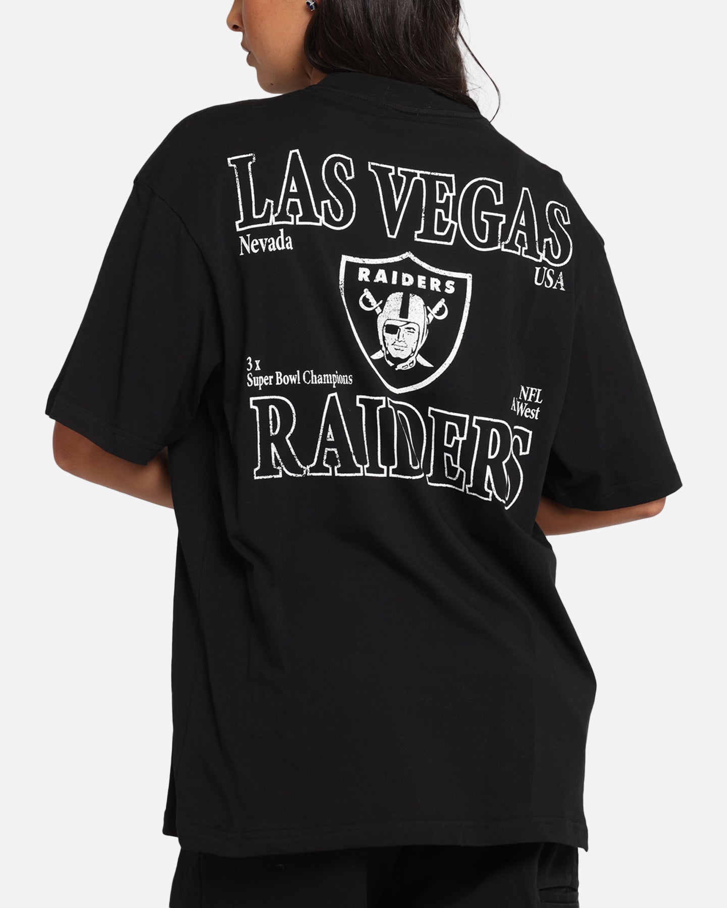 Majestic Athletic Las Vegas Raiders Cassell Wordmark T-Shirt Black、mySite、zt4zffjzw