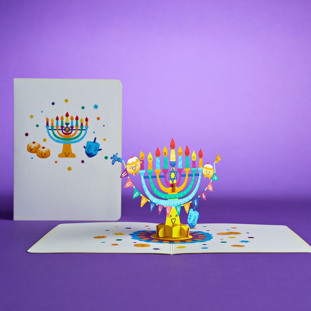  Playpop Hanukkah Menorah Cards、mySite、elrpsem3k
