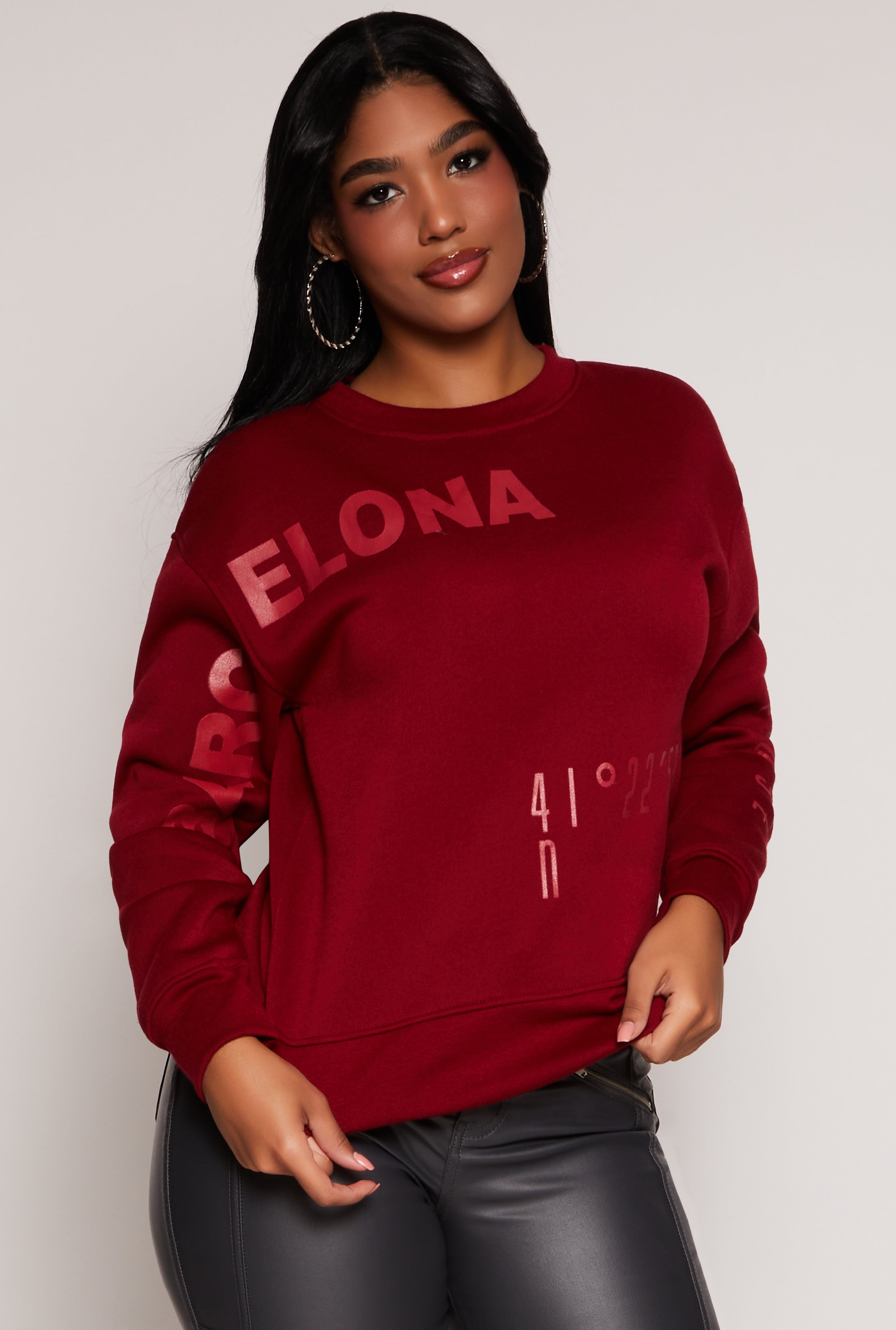 Barcelona Graphic Sweatshirt、mySite、camillekostekn