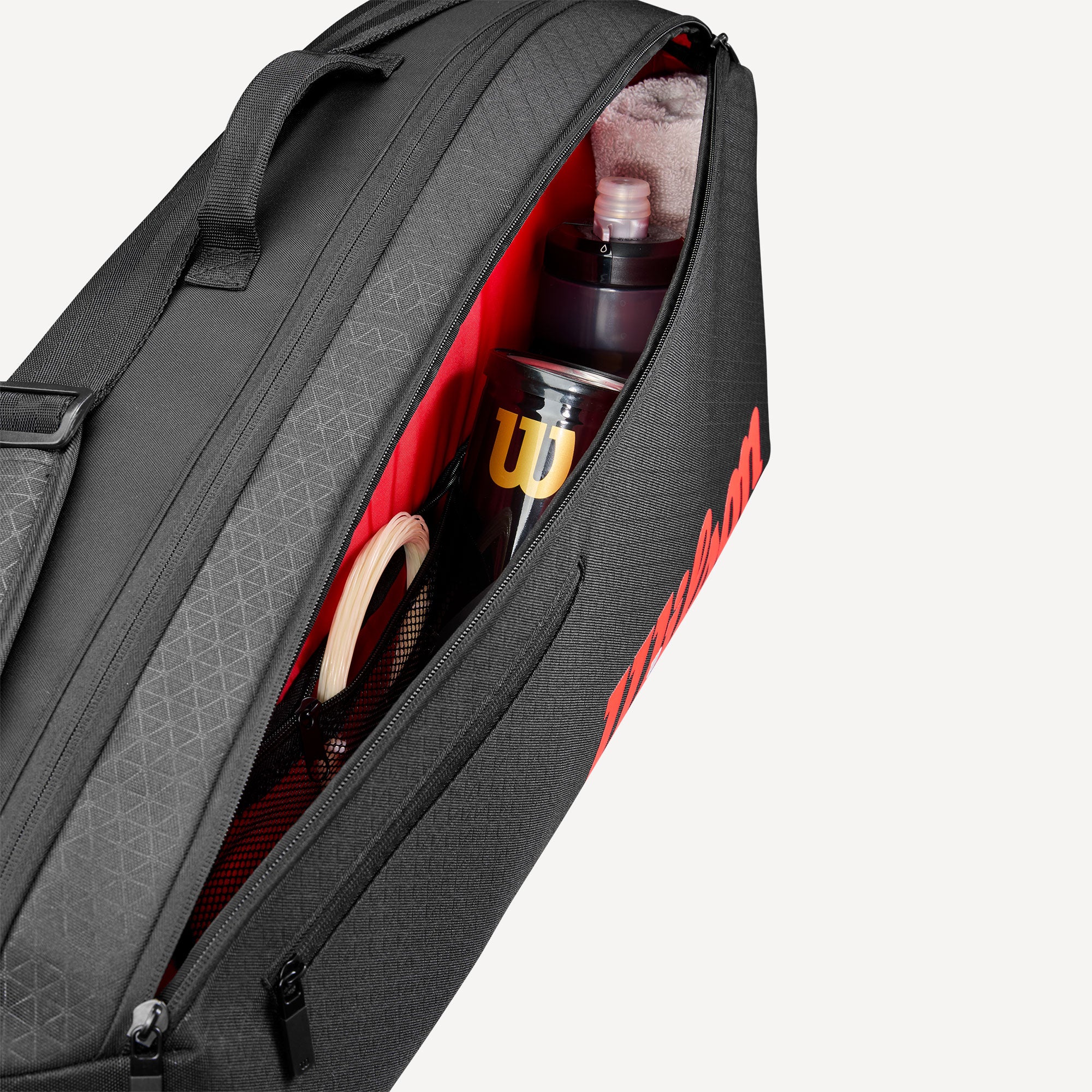 Wilson Clash V3 Super Tour 3 Racket Tennis Bag、mySite、neckold