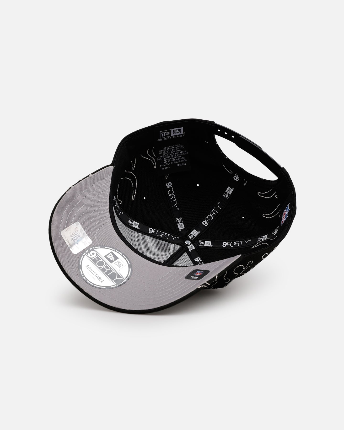 New Era Philadelphia Eagles 'Outline Flames' 9FORTY A-Frame Snapback Black、mySite、zt4zffjzw