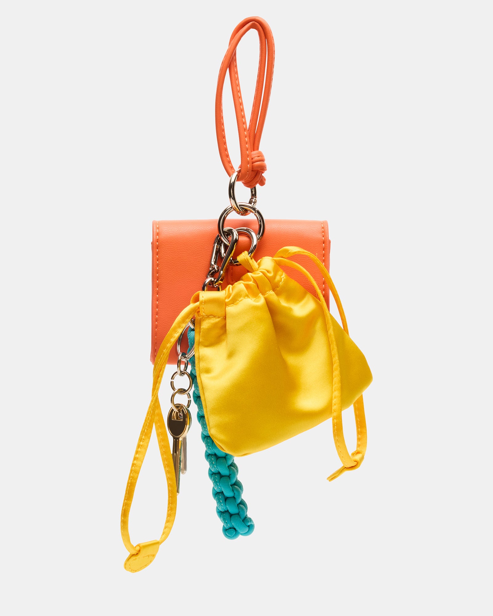 TRAVEL BAG CHARM ORANGE MULTI、mySite、gtrtttuynbv