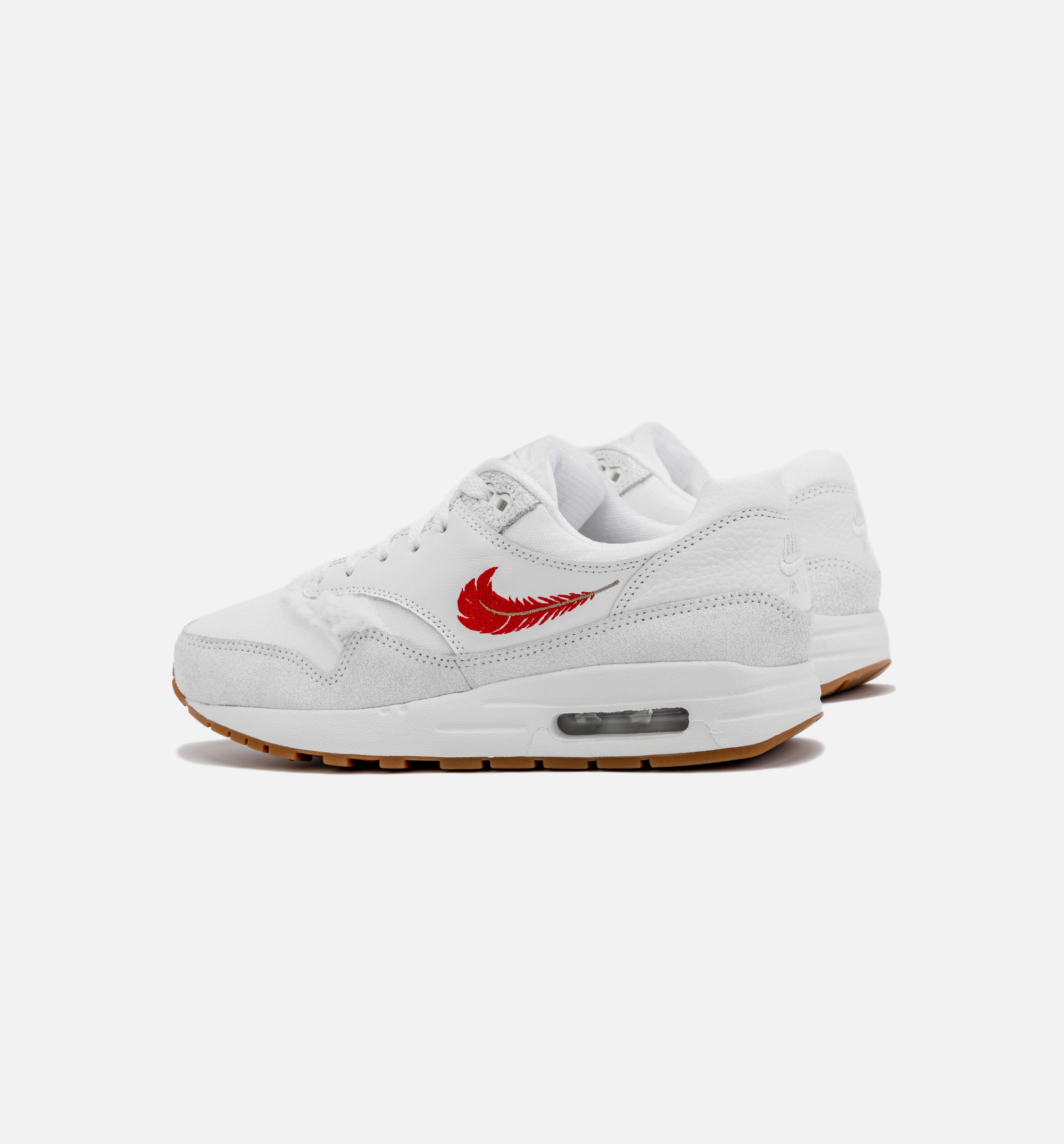 Air Max 1 The Bay Grade School Lifestyle Shoe - White/Red、mySite、dreamappss