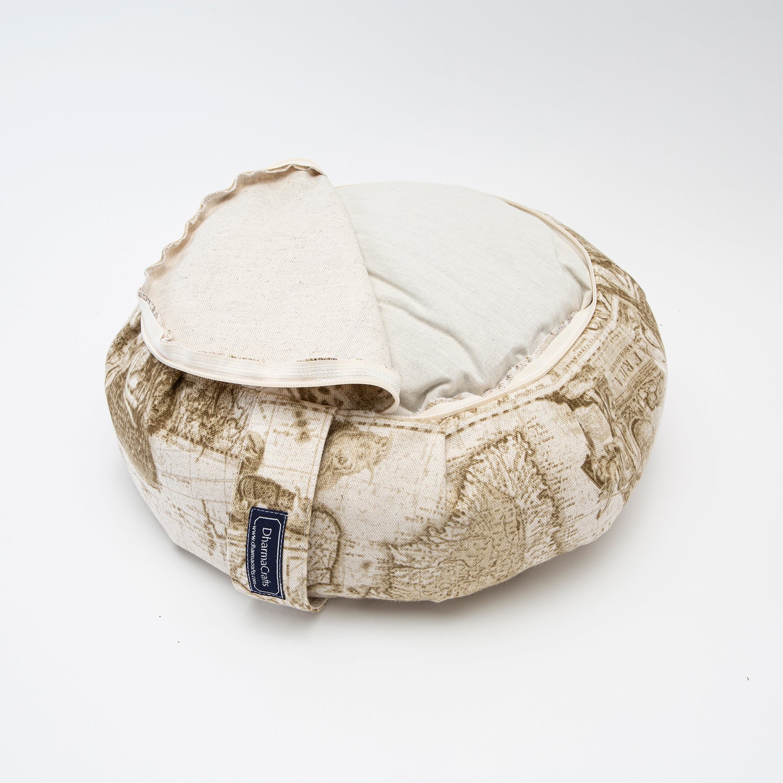 Expedition Sand Buckwheat Hull Zafu - COVER ONLY、mySite、topwebapps