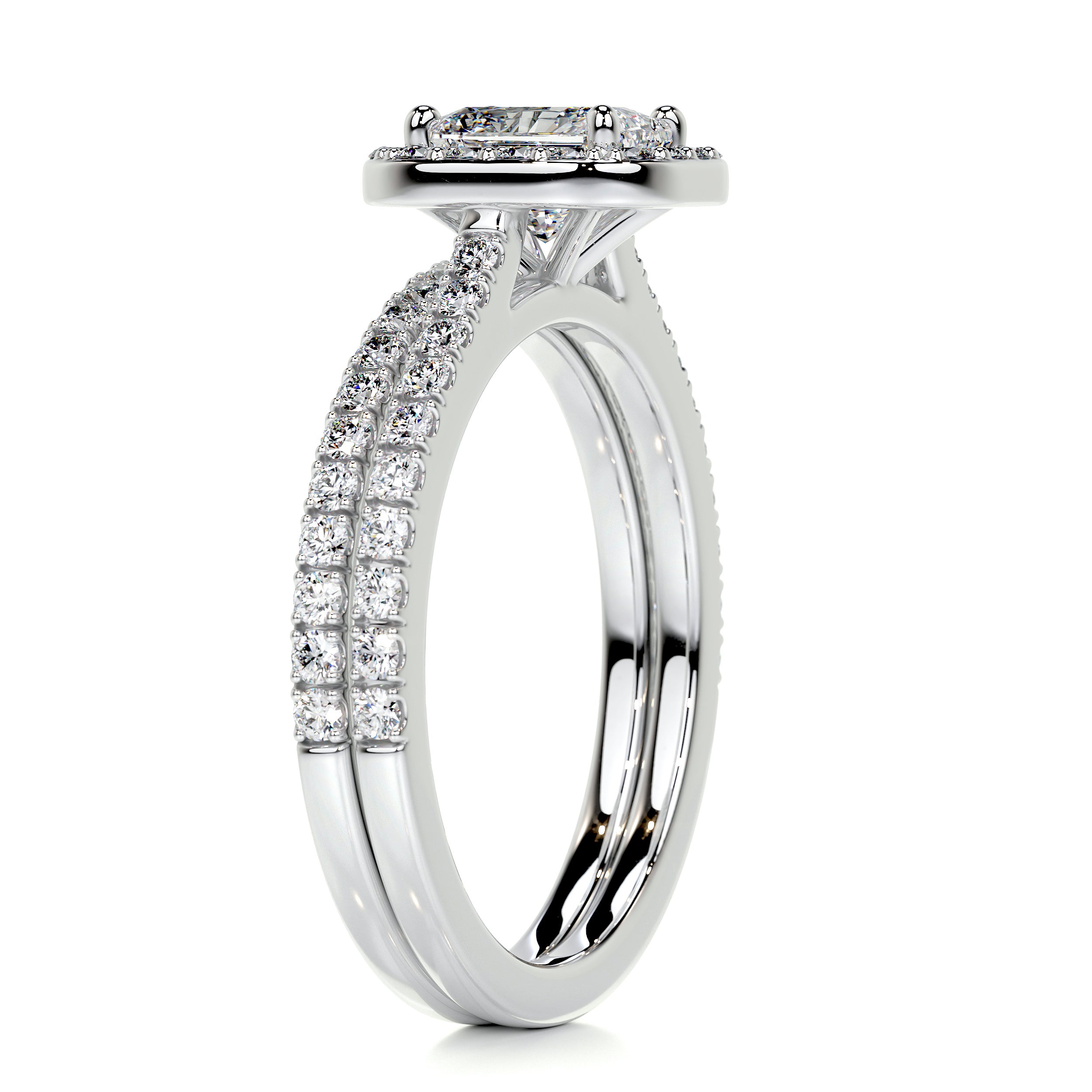 Cora Diamond Bridal Set -14K White Gold、mySite、hinf8tx79