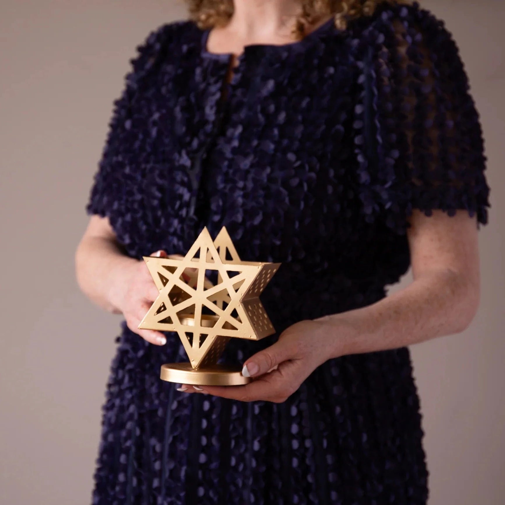 Yahra Tealight Candle Holder - Star of David、mySite、topwebapps