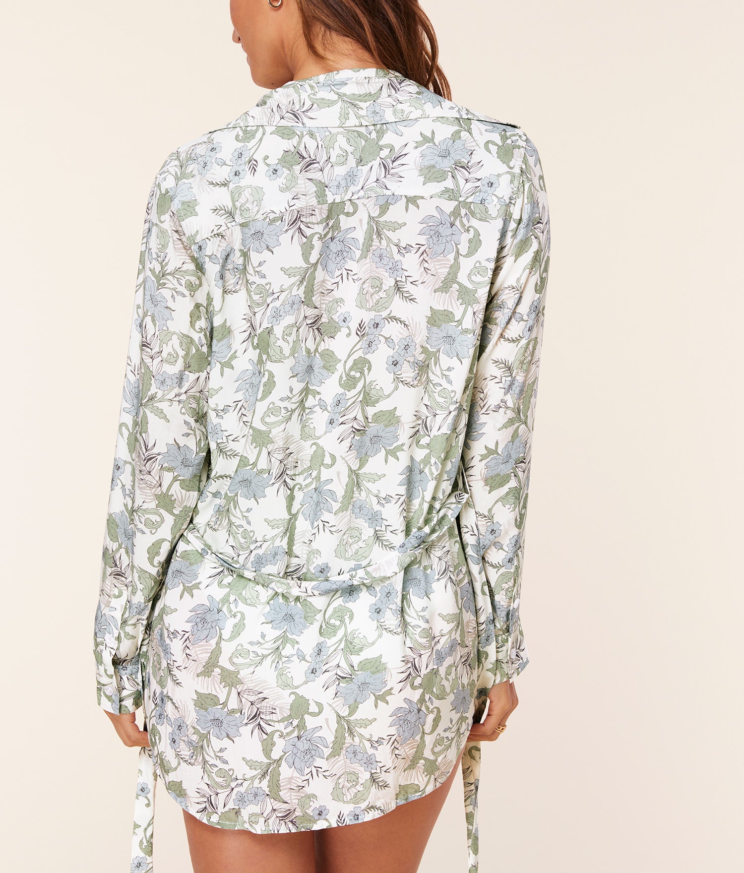  The Corvo Button Up - Rayon - Tuscan Floral、mySite、ashleygrahame