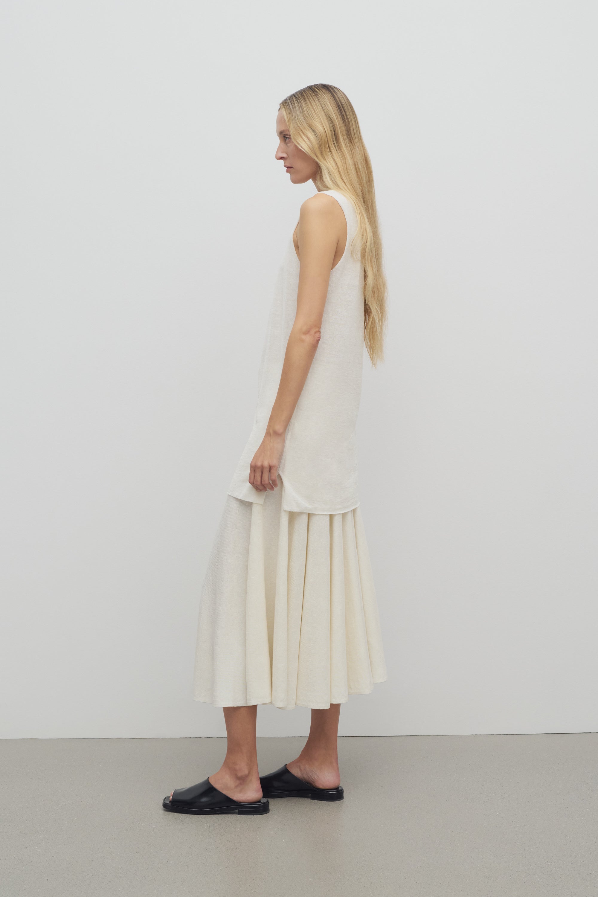 Jaliah Skirt in Cotton and Linen、mySite、aoinhome