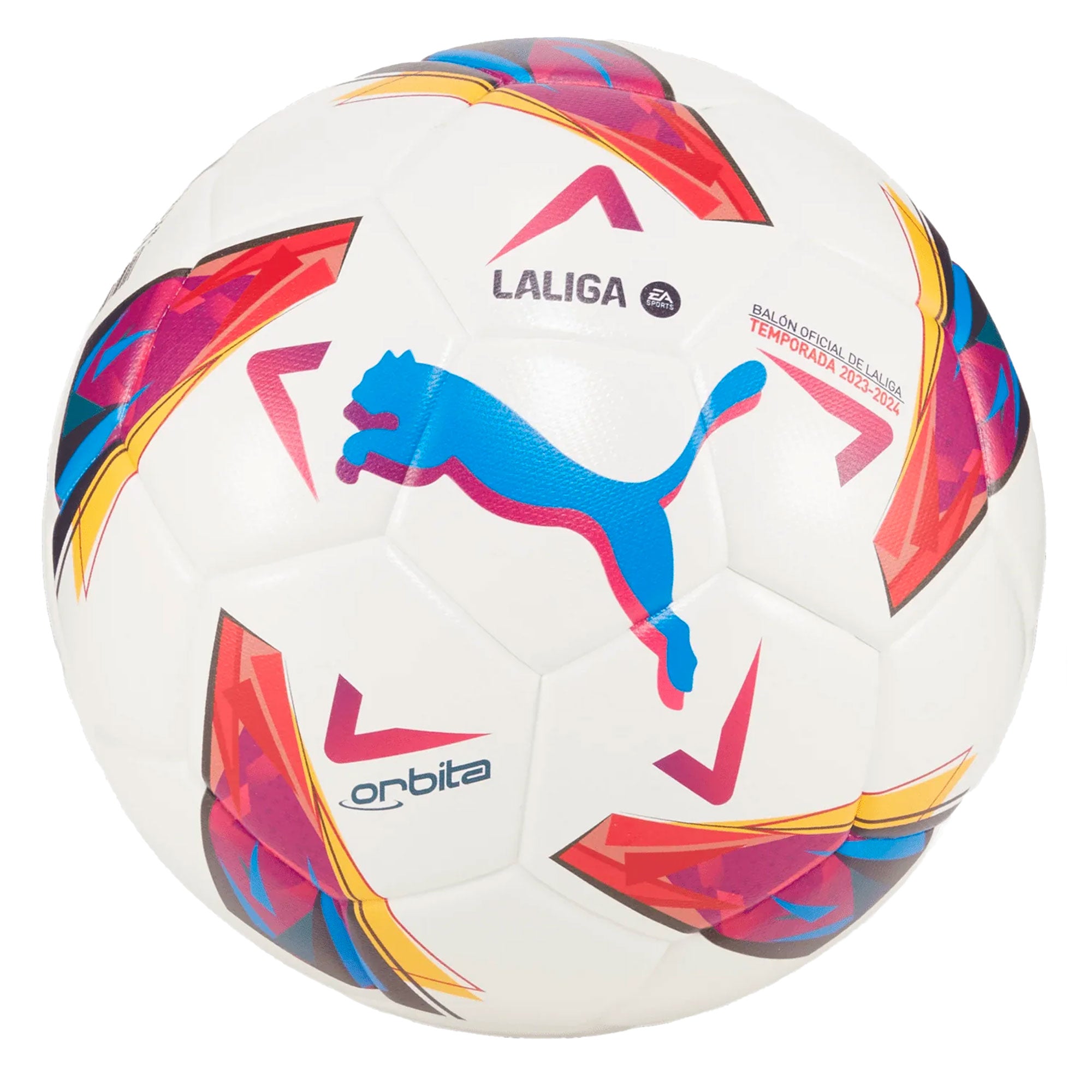 PUMA Orbita La Liga 1 FIFA Quality Ball White/MultiColor、mySite、noshort