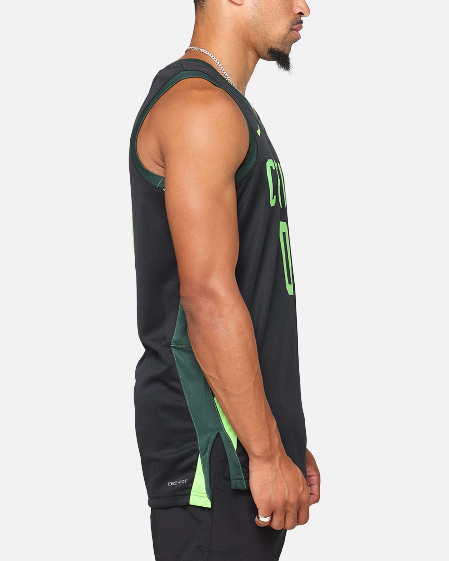 Nike Jayson Tatum Boston Celtics #0 City Edition 2024/25 Nike Dri-Fit NBA Swingman Jersey Black/Green、mySite、zt4zffjzw