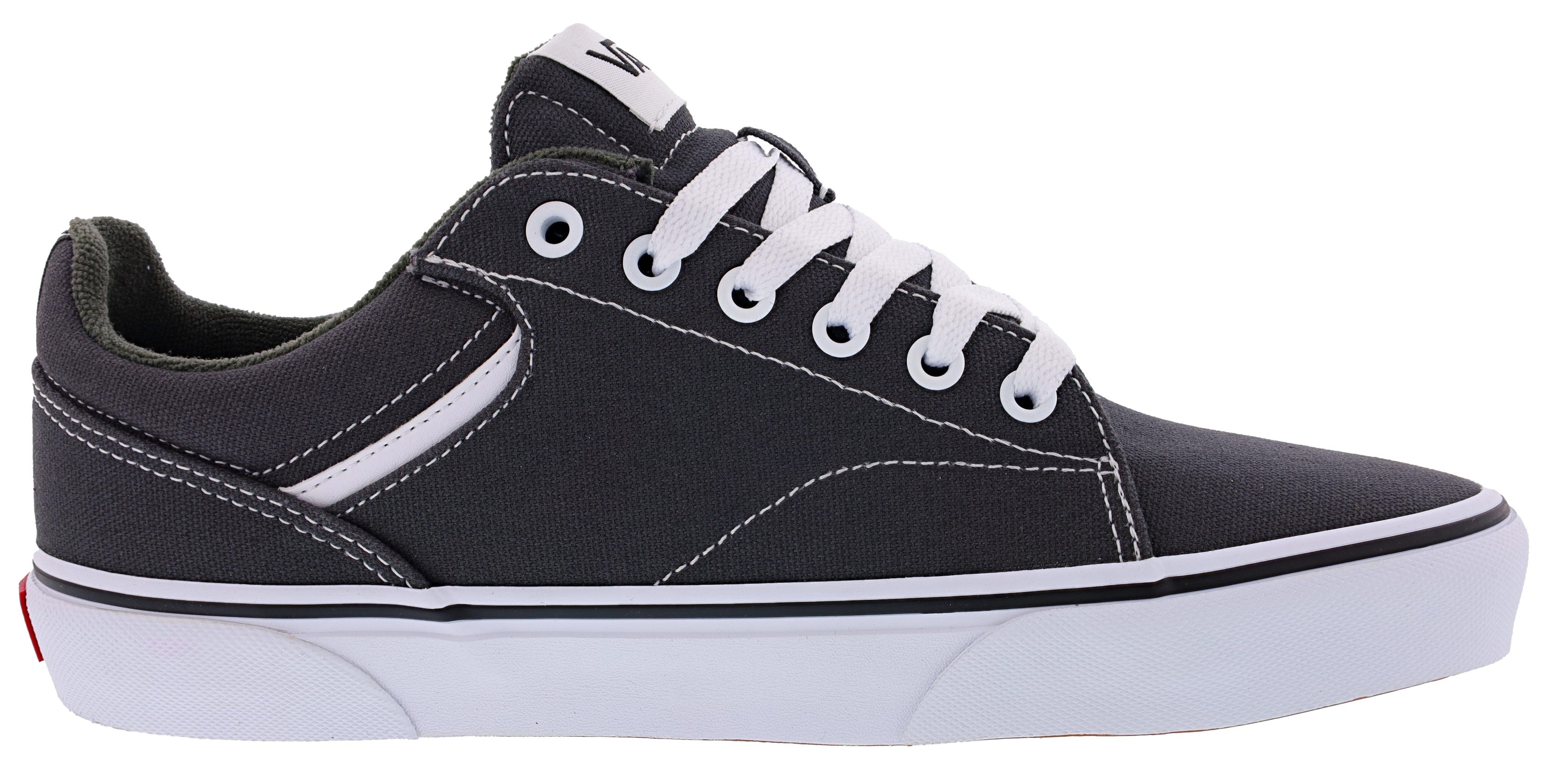 Vans Men's Seldan Low Vulcanized Rubber Lace Up Shoes、mySite、lovesweatpilates