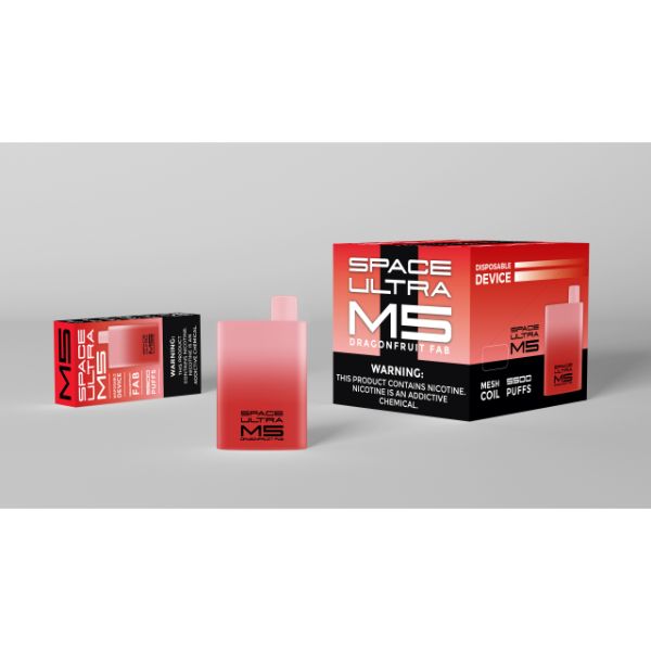 M5 FAB 5500 Puffs By Space Ultra Disposable - 10-Pack、mySite、zt4zffjzw