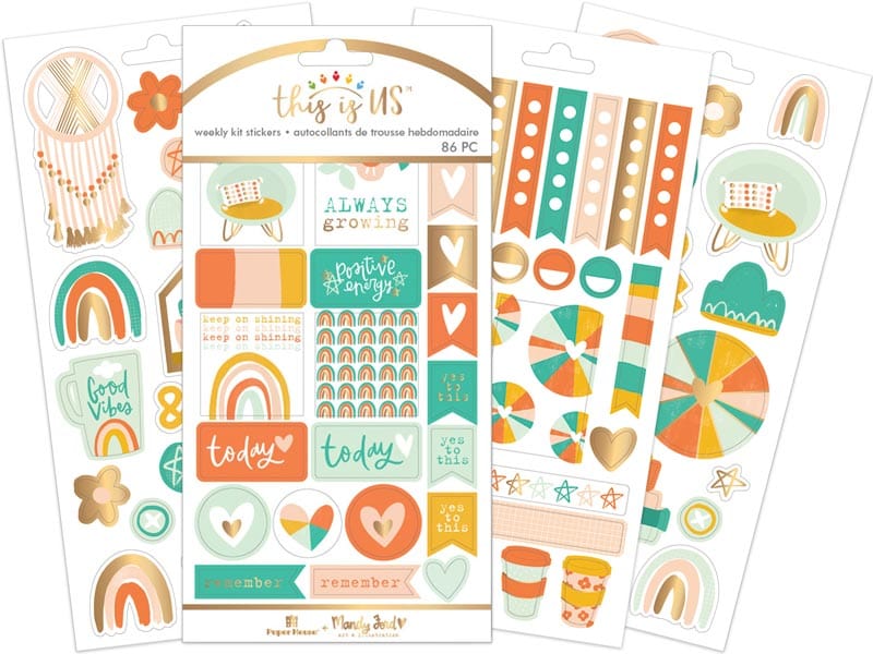  Boho Rainbow Planner Bundle、mySite、ghnorth