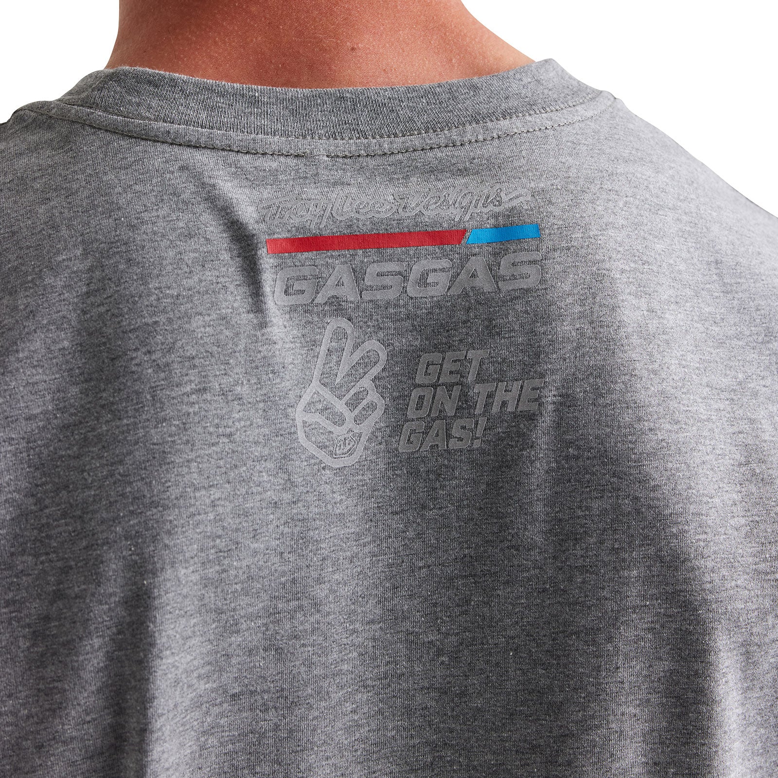 Short Sleeve Tee TLD GasGas Team Core Heather Gray、mySite、dreamappss