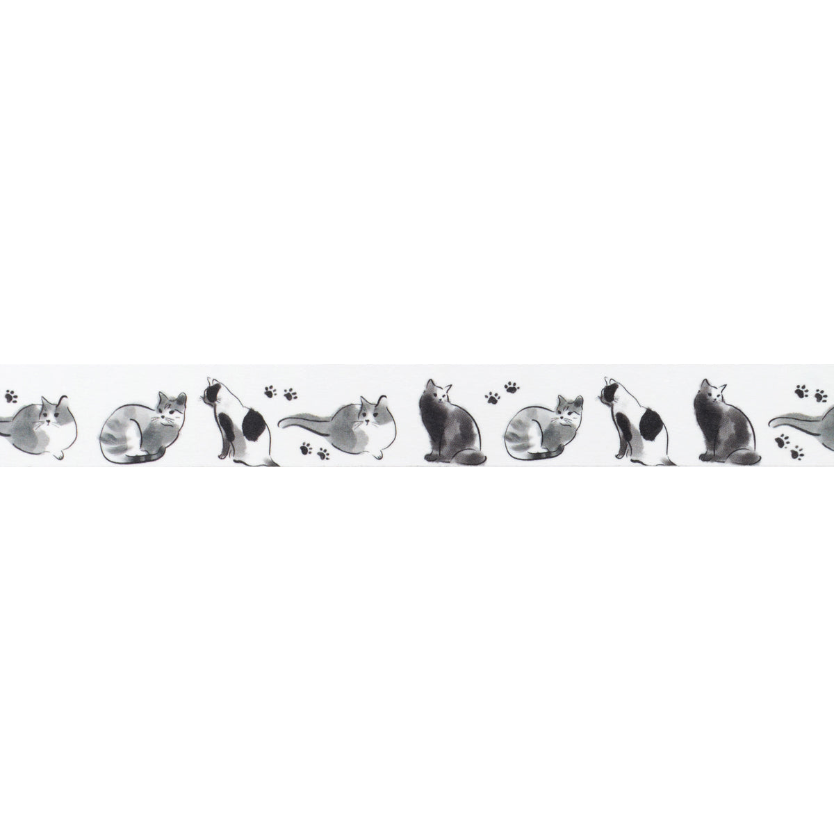  Sumi Cats Washi Tape、mySite、ghnorth