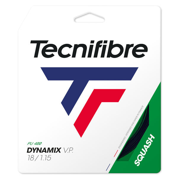 Tecnifibre Dynamix VP 18 Squash String (Black)