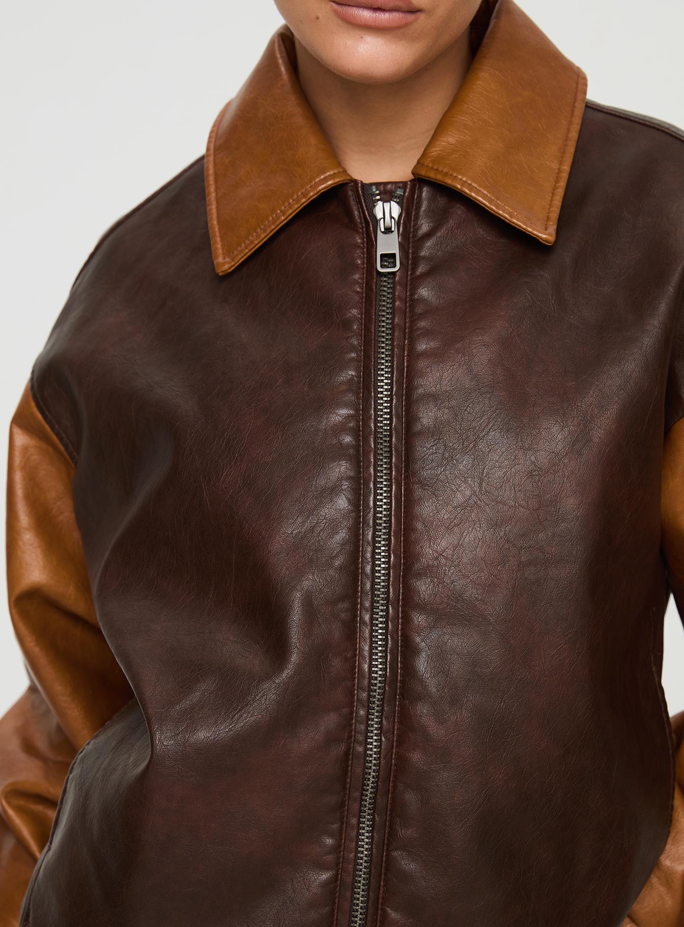 Nirvana Bomber Jacket Chocolate、mySite、solidvoid