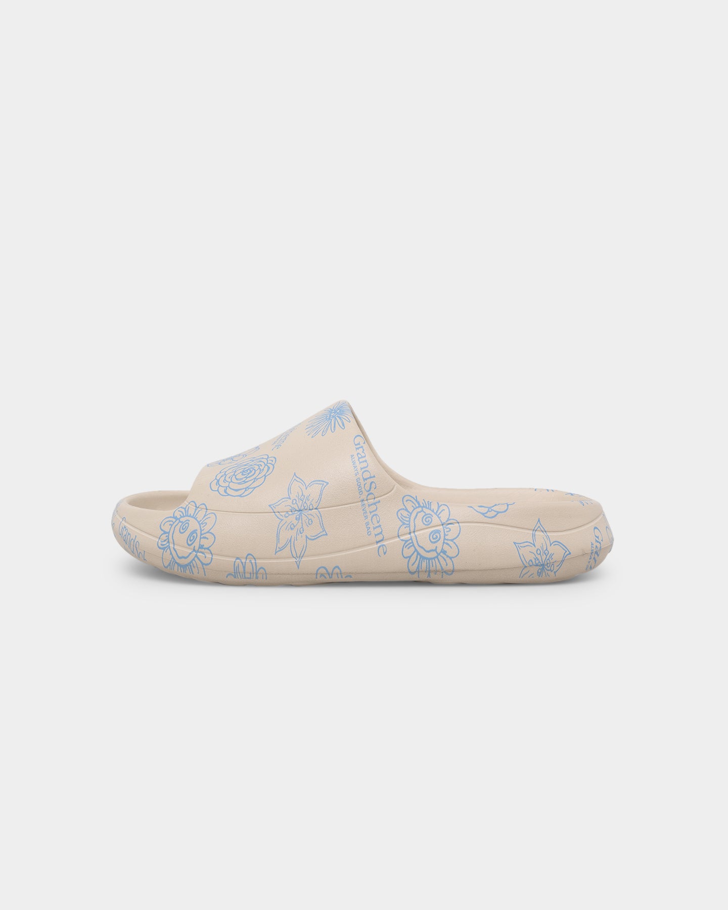 Grand Scheme Always Good Slide Stone/Blue、mySite、zt4zffjzw