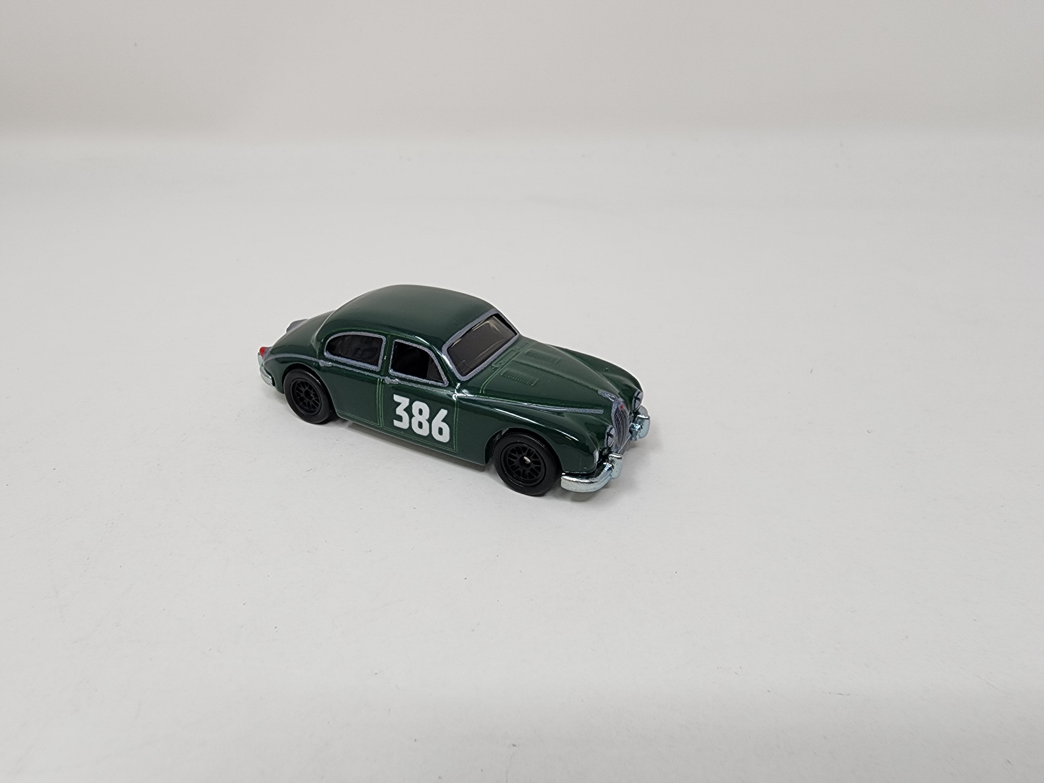 Jaguar MK1 * Green * 1:64 scale Loose Diecast Hot Wheels、mySite、hgirdovlk