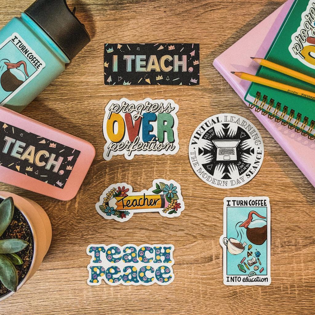  Teacher Sticker 6 Pack、mySite、elrpsem3k