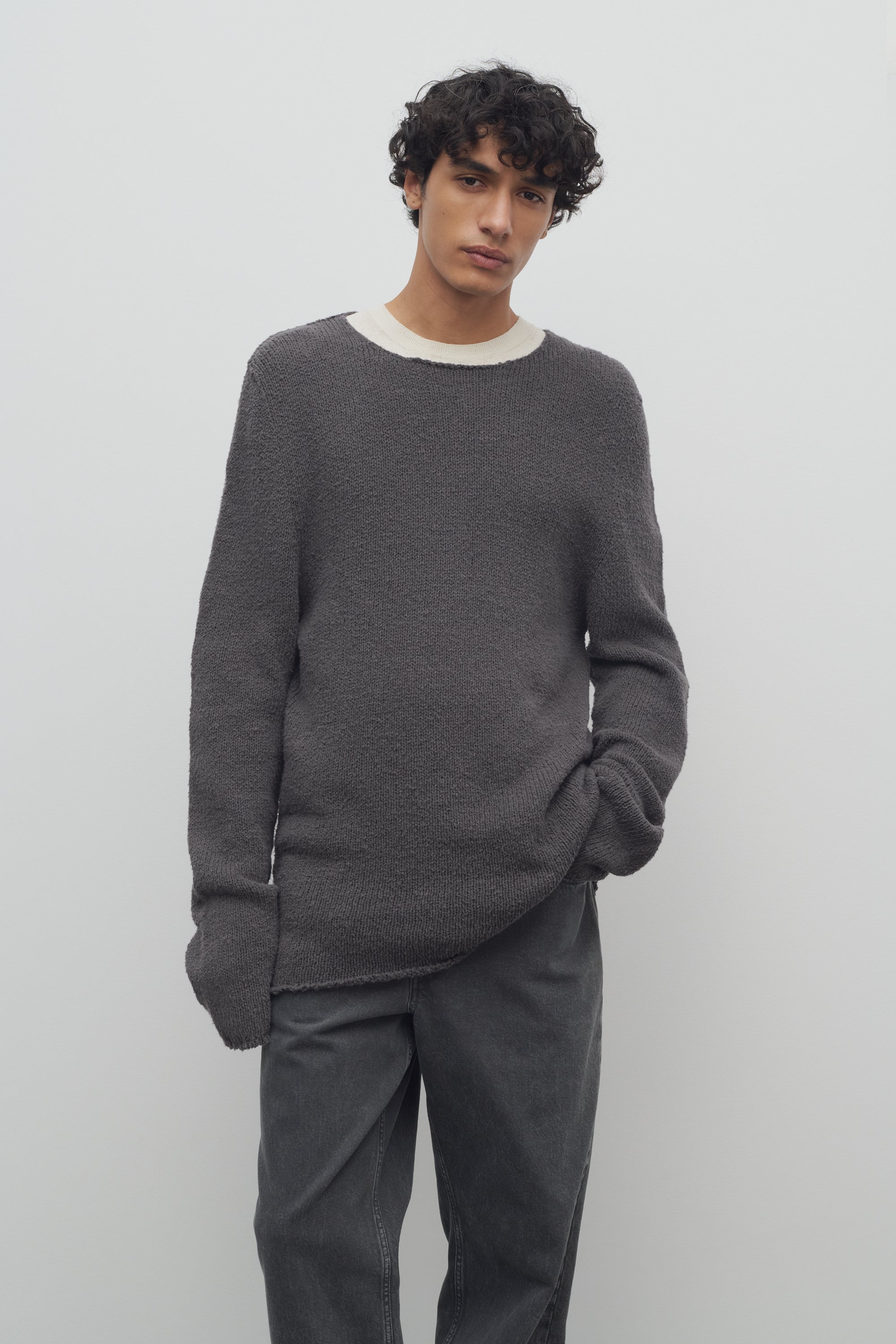Kalen Sweater in Viscose、mySite、aoinhome