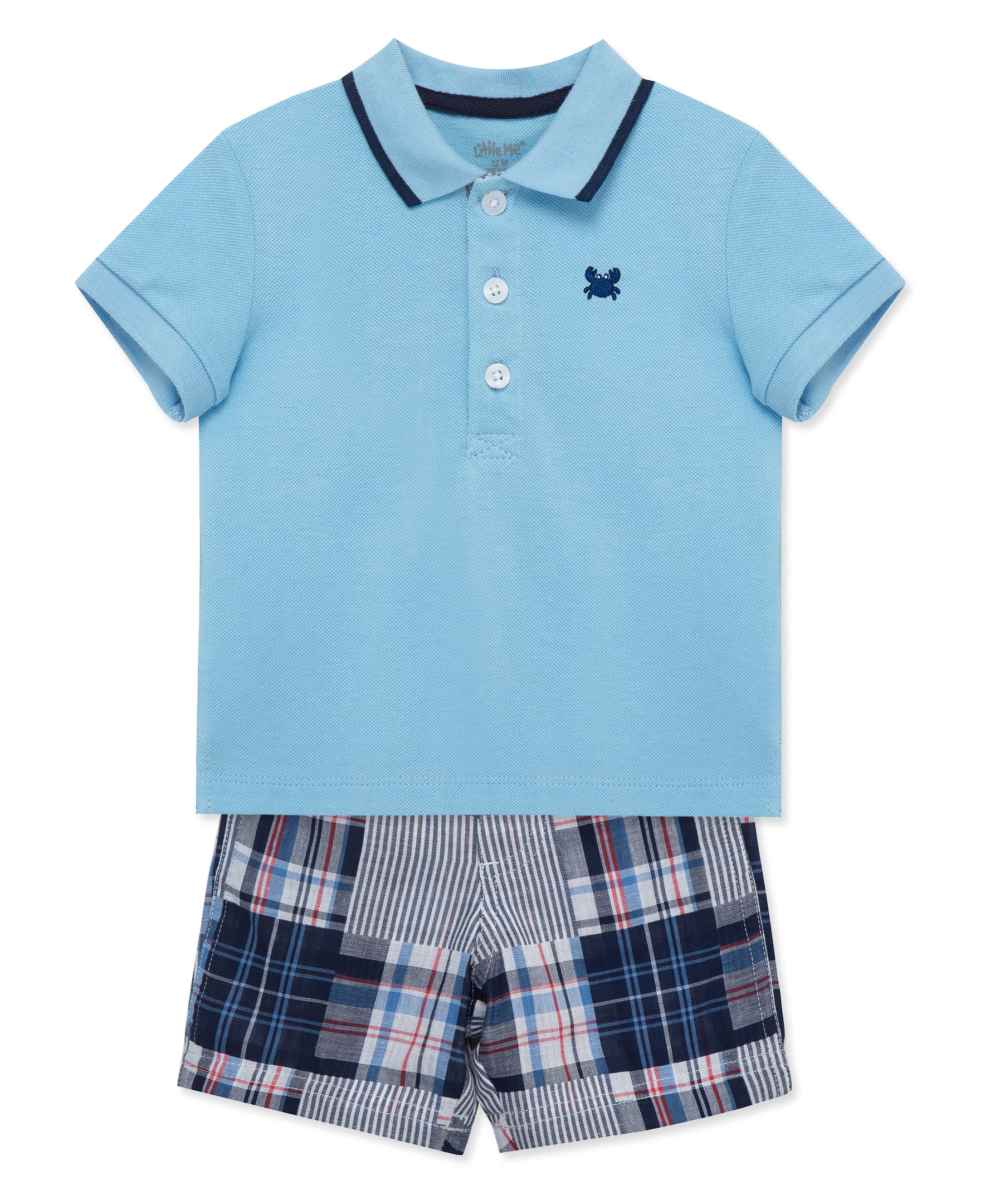  Crab Polo Short Set (2T-4T)、mySite、layawaytickets