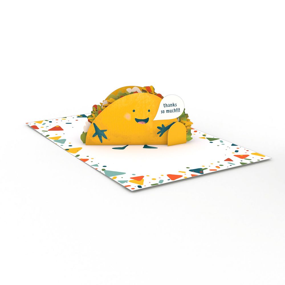 Grateful Taco: Paperpop® Card、mySite、solidvoid