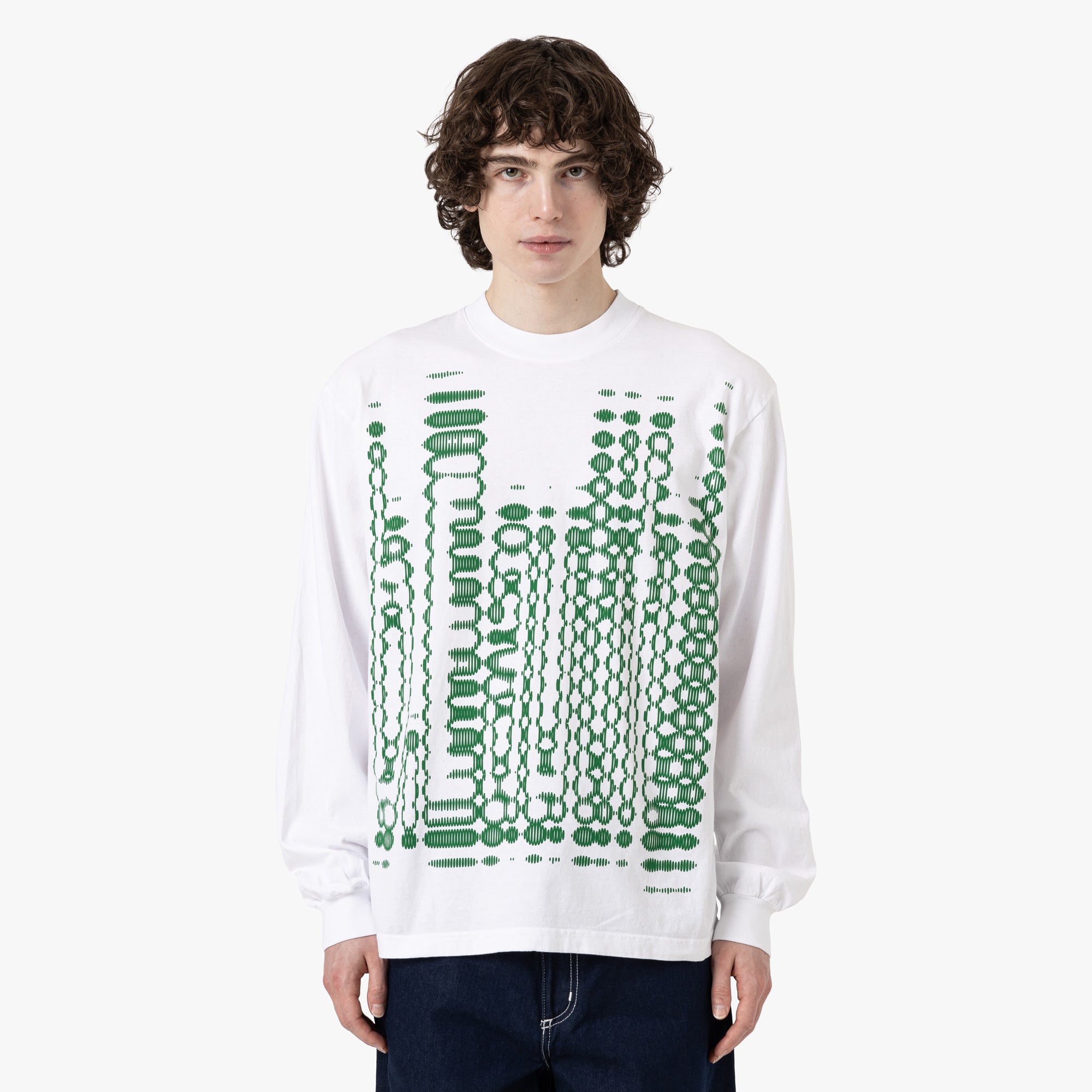  b.Eautiful Vapor Logo Shirt / White、mySite、merchandisen