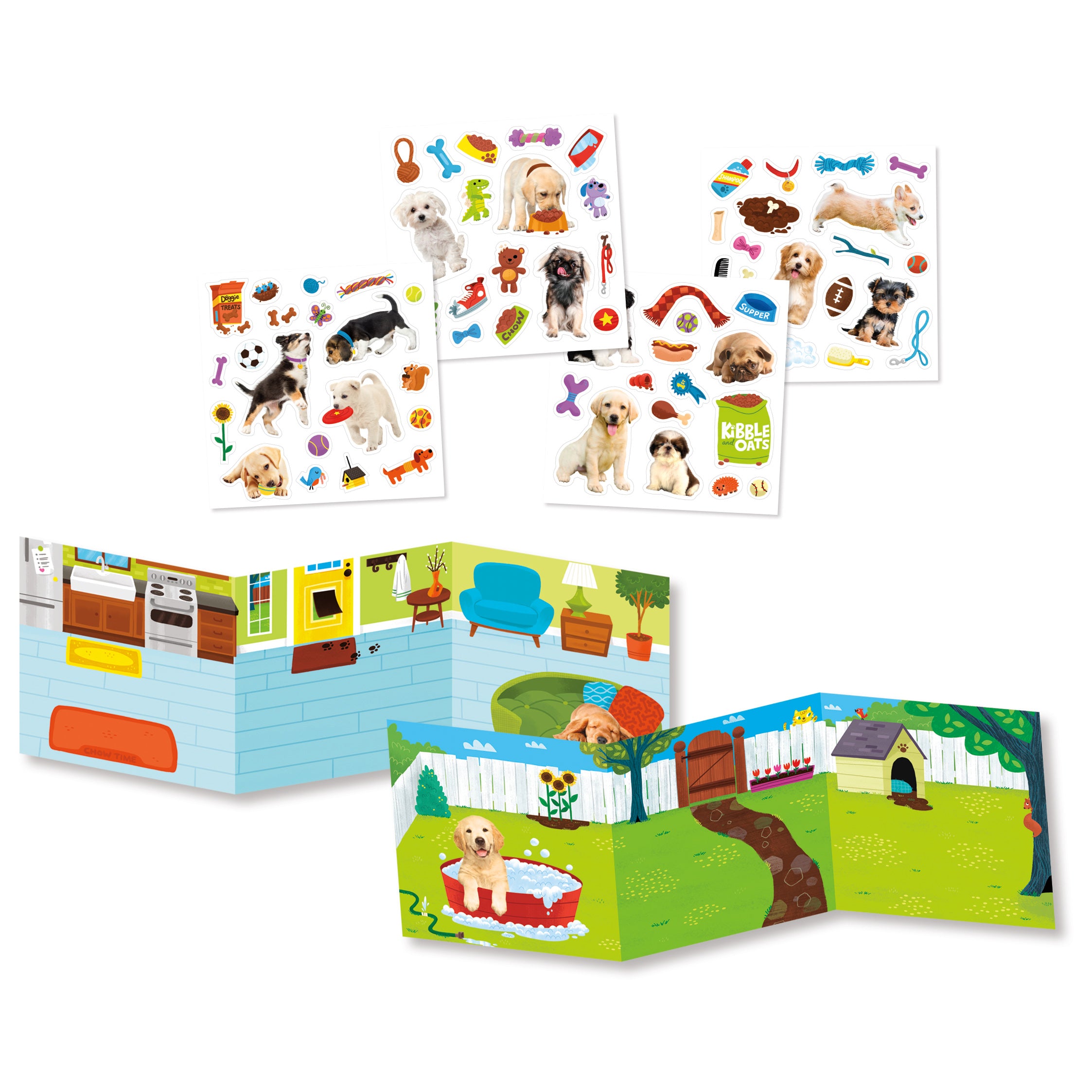  My Pet Puppy Sticker Activity Tote、mySite、ghnorth