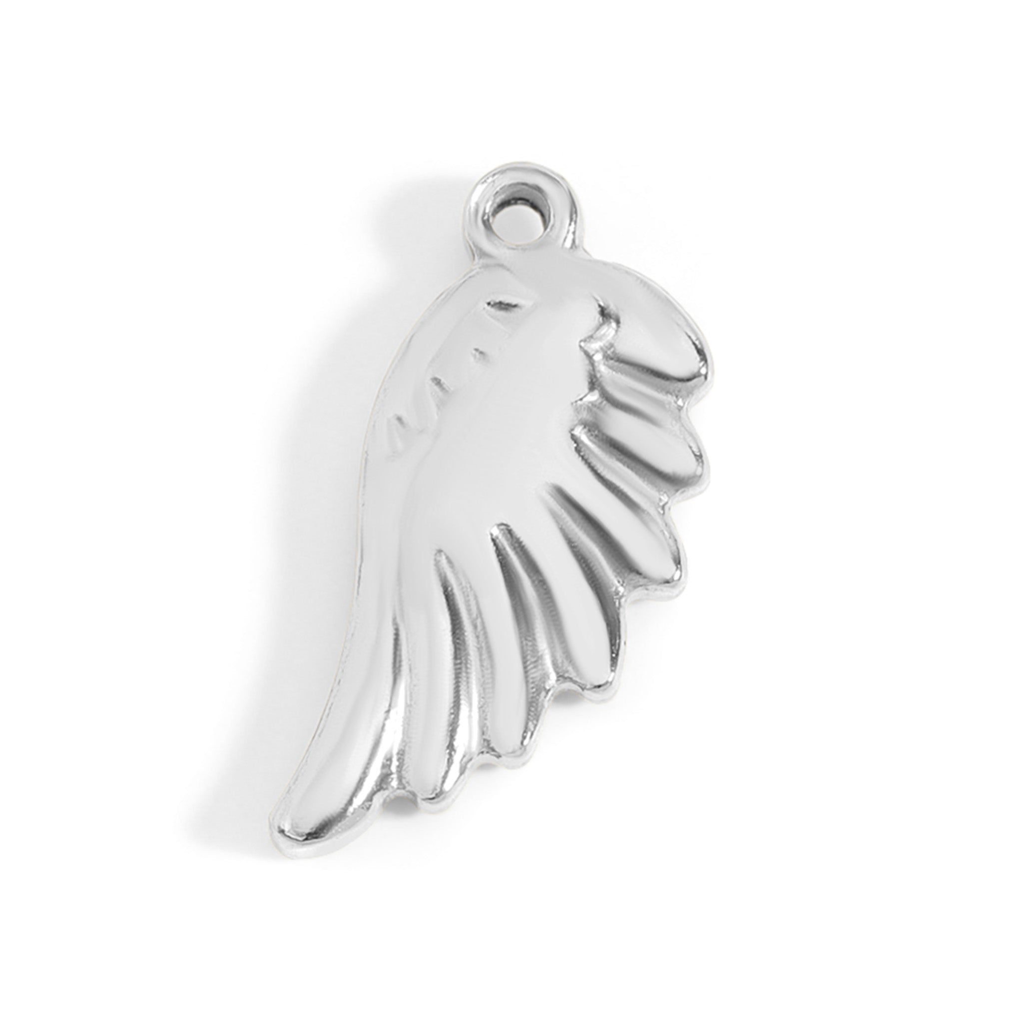 18K Gold PVD Stainless Steel Small Angel Wing Charm / PDL0105、mySite、dreamappss