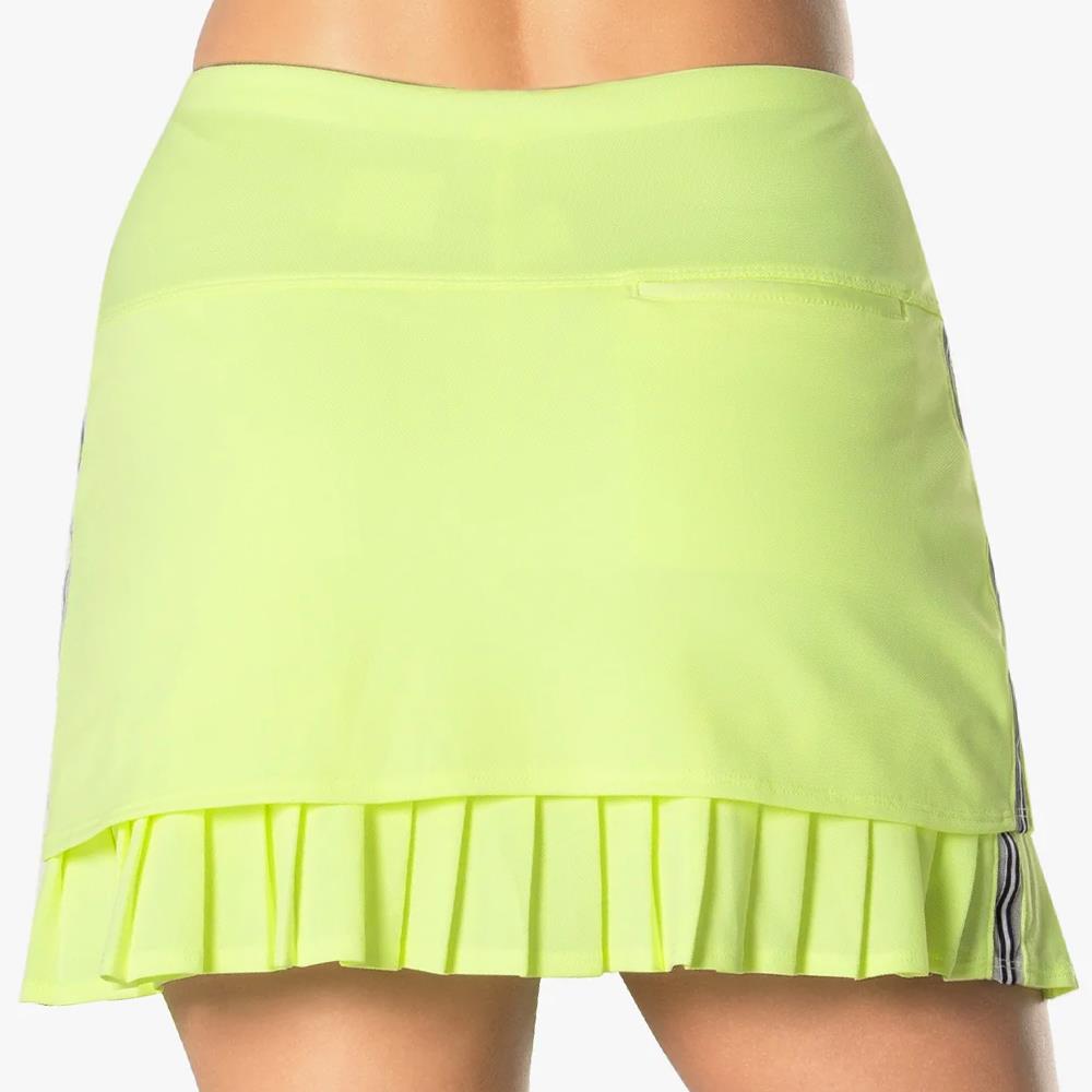Lucky in Love Women's Electric Toile Freedom Skort - Lemon Frost
