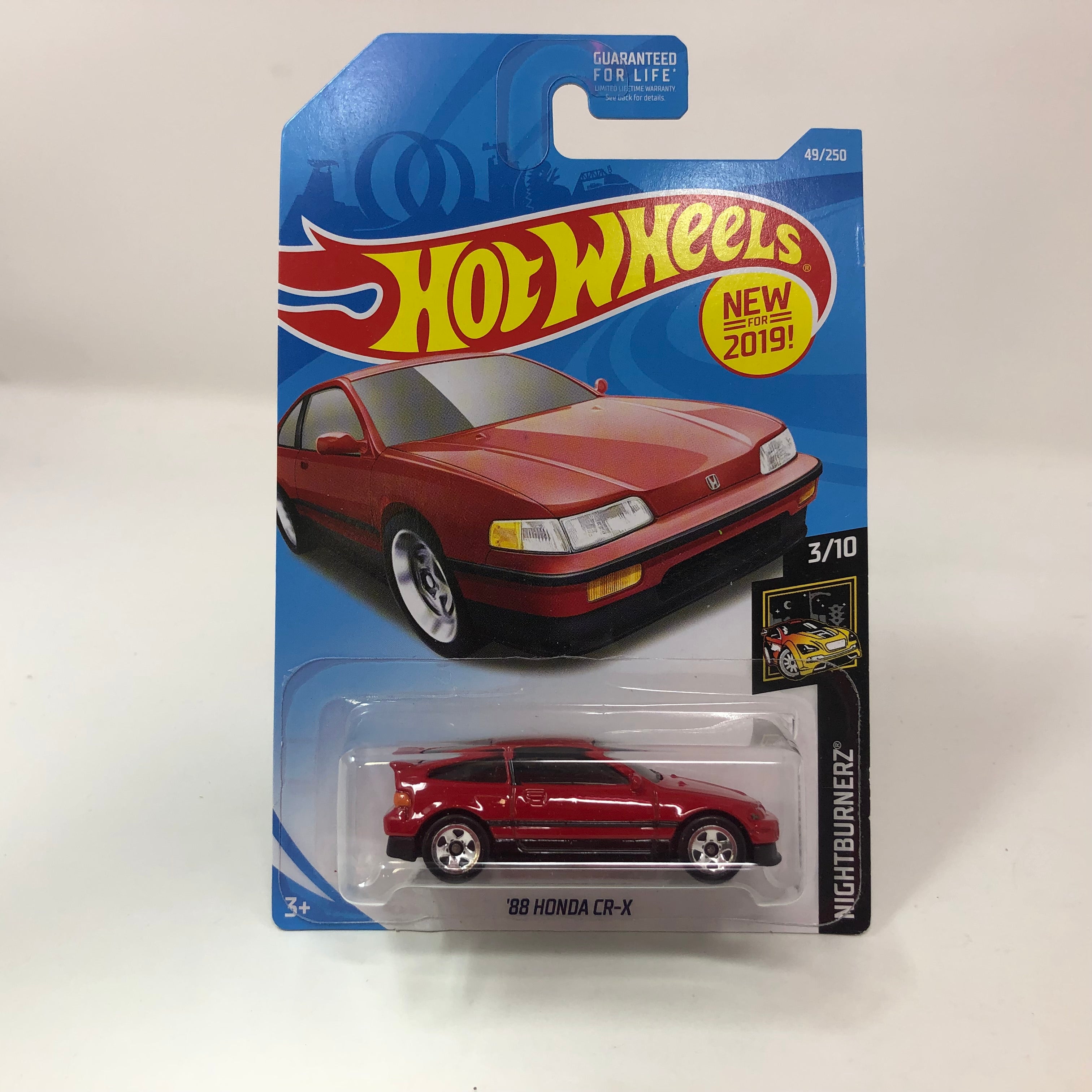 '88 Honda CR-X #49 * RED * 2019 Hot Wheels、mySite、hgirdovlk